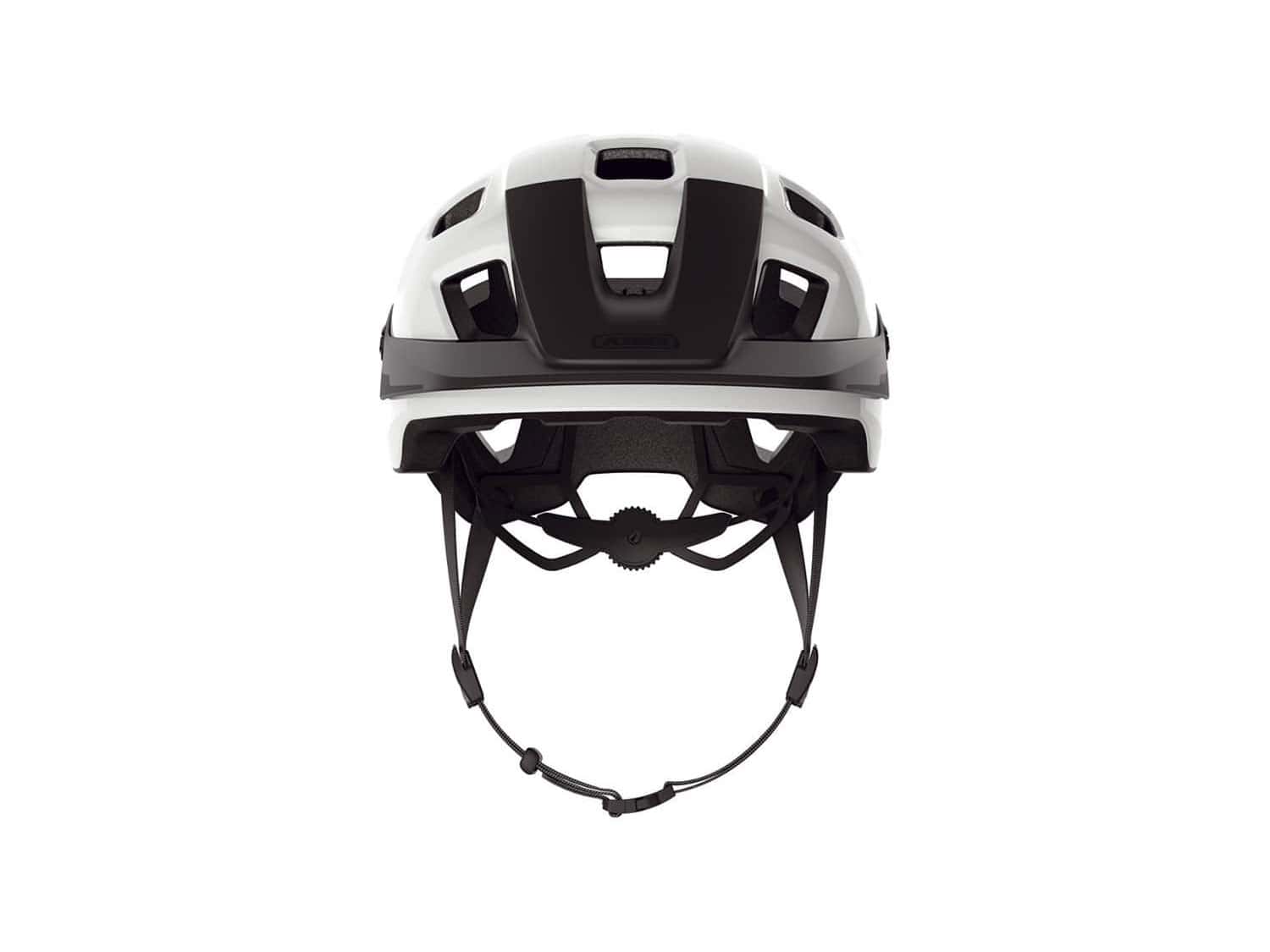 Abus MoTrip MTB Helm 57-61 cm | shiny white