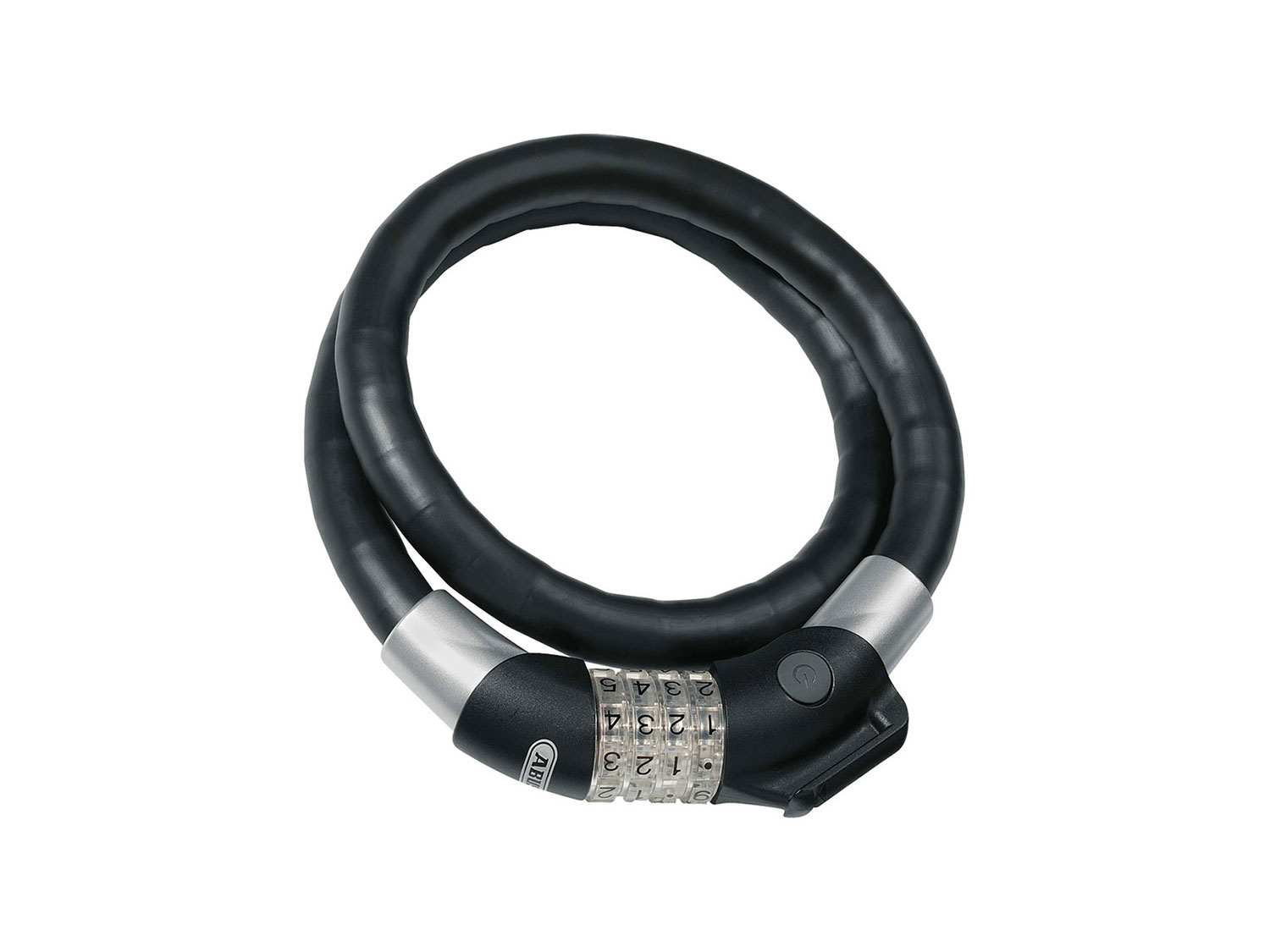 Abus Raydo Steel-O-Flex Kabelschloss 85 cm | schwarz