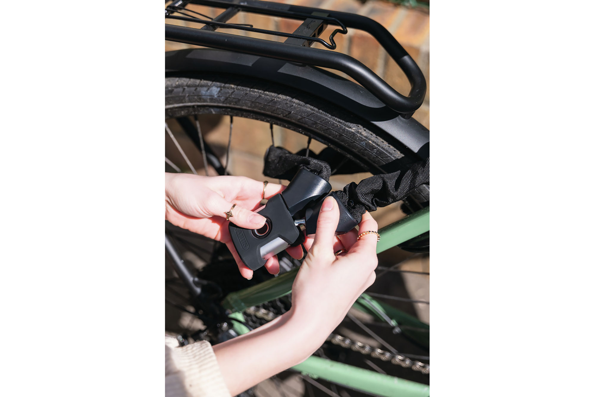 Abus Yardo 7807F Kettenschloss 85 cm | schwarz