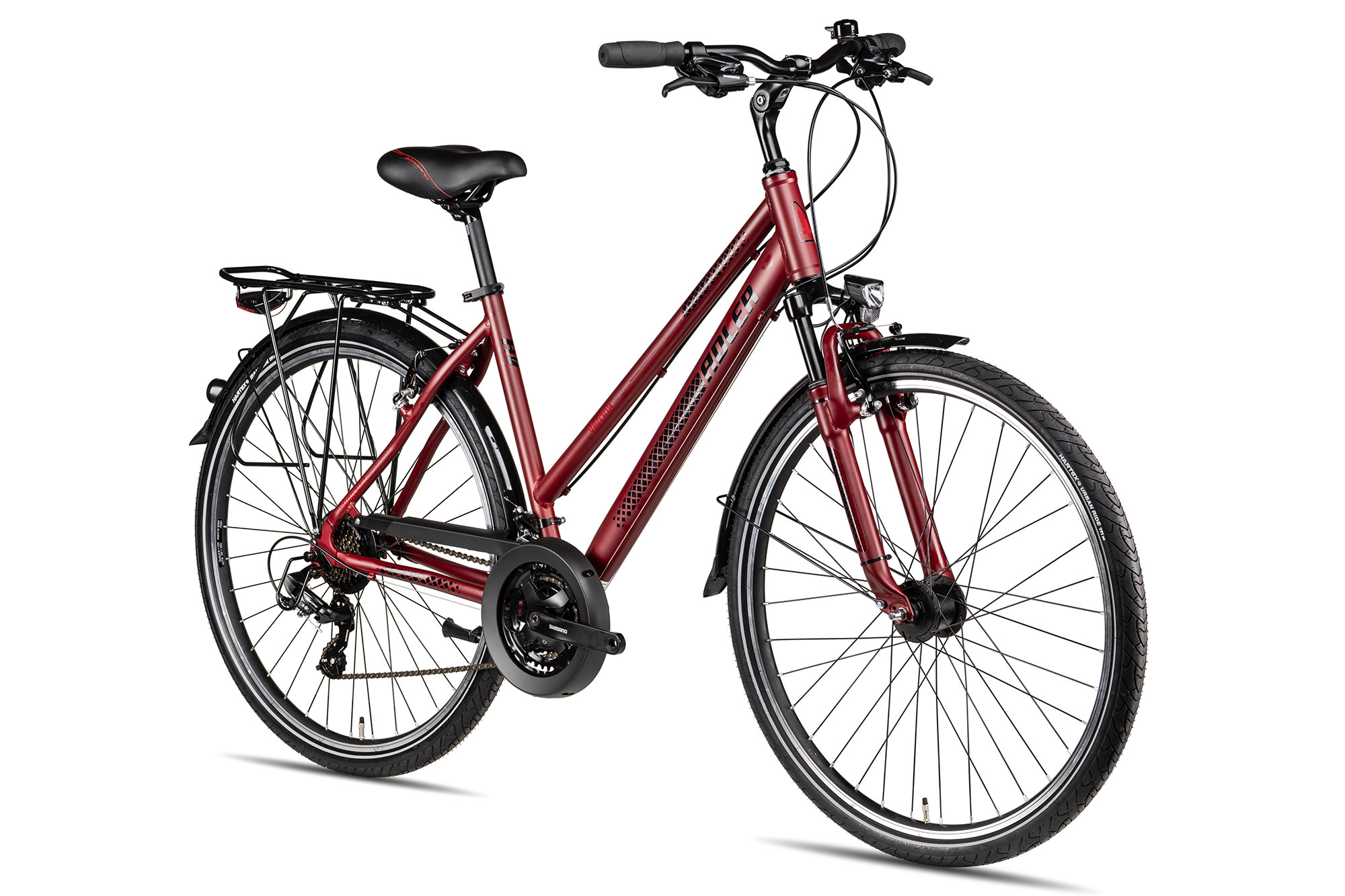 Adler Verona Trapez 50 cm | cherryred matt