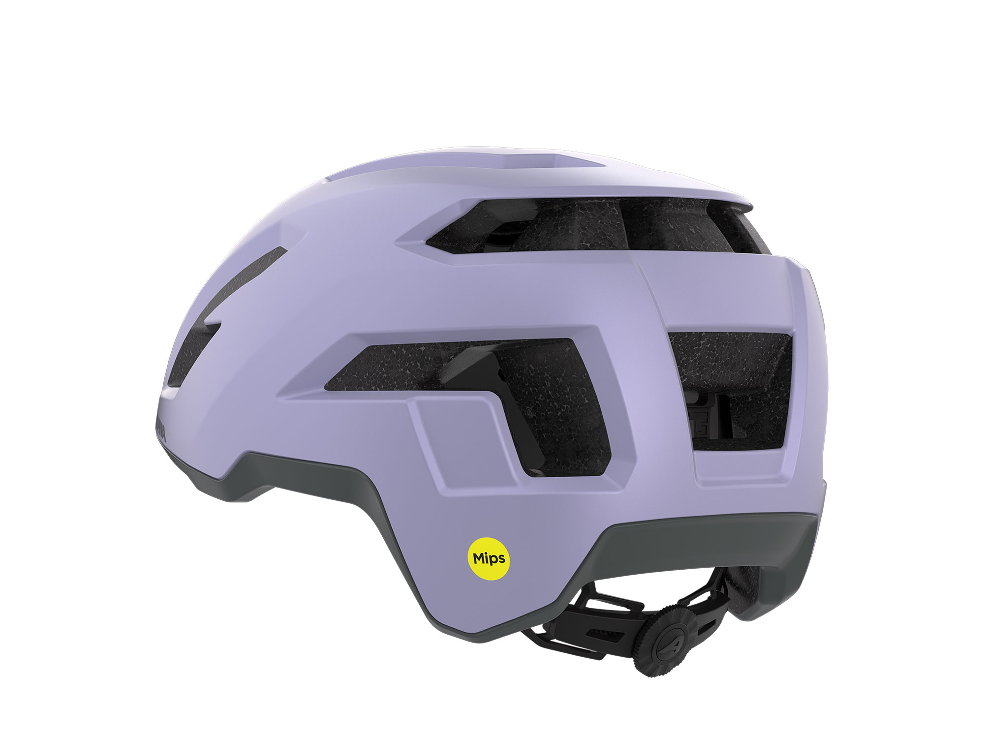 Alpina Taunus Gravel MIPS Helm 52-56 cm | lilac