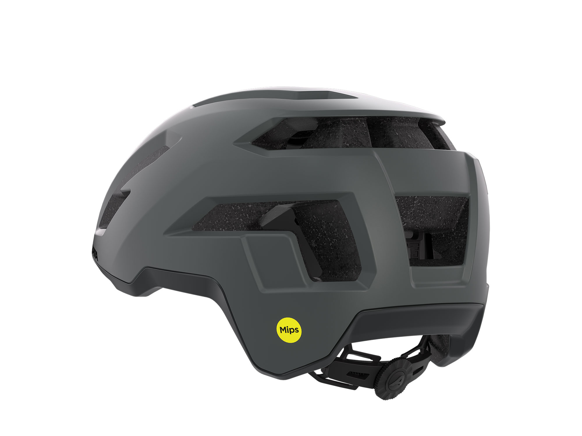 Alpina Taunus Gravel MIPS Helm 52-56 cm | midnight grey matt