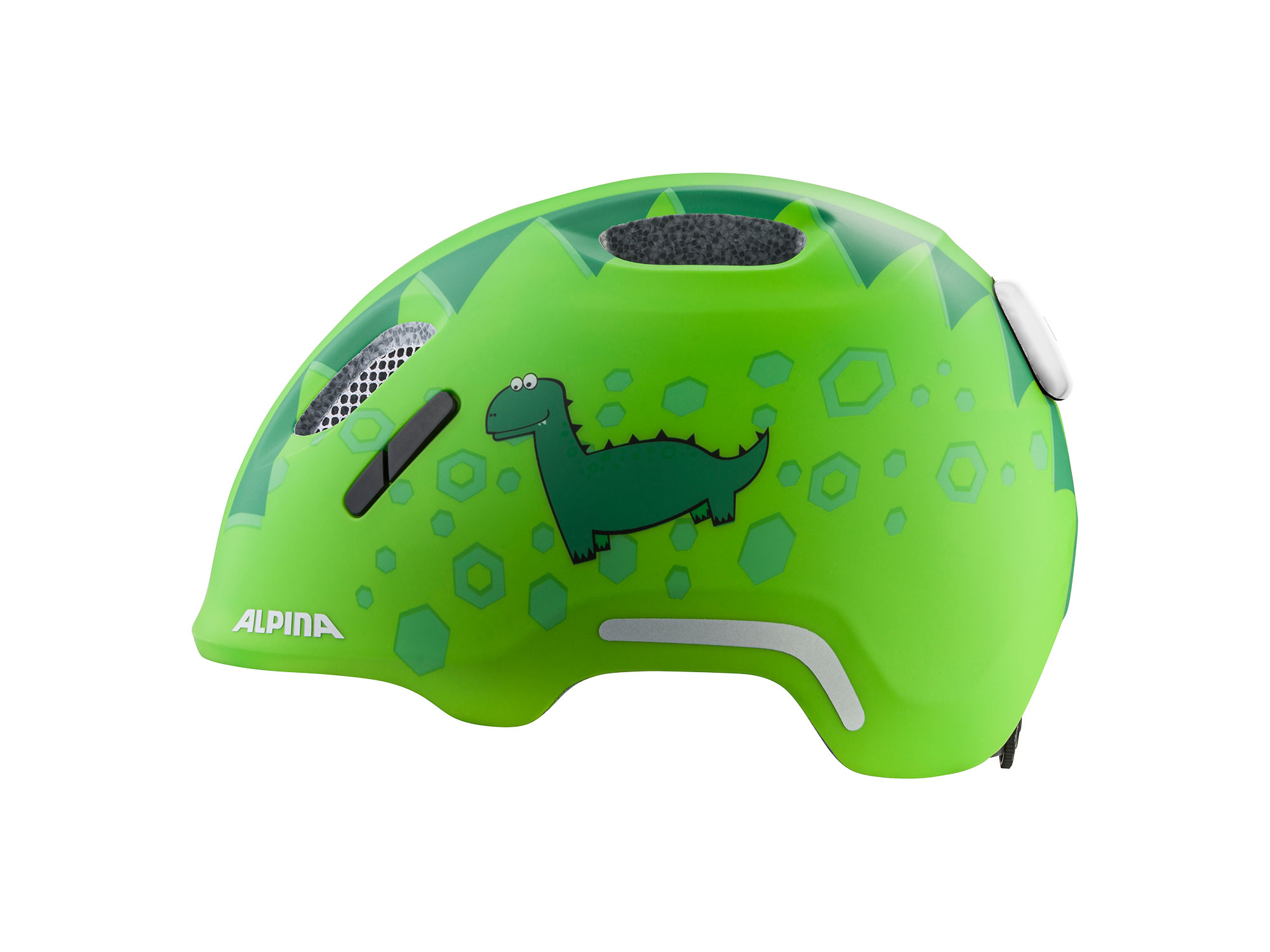 Alpina Ximo 2 Flash Helm 49-54 cm | green dino matt