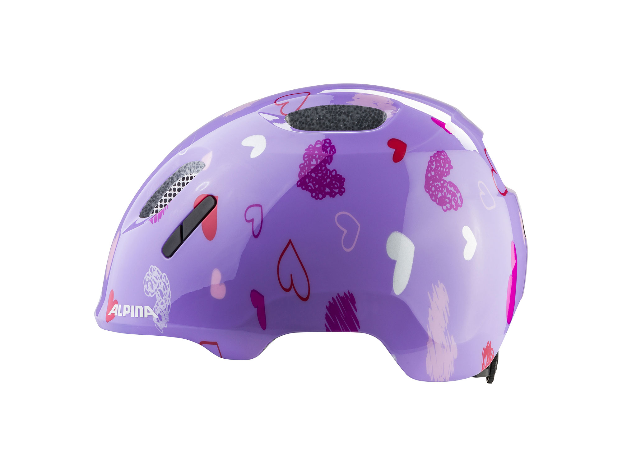 Alpina Ximo 2 Helm 47-51 cm | purple hearts gloss