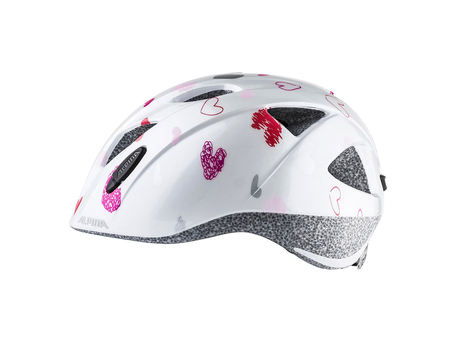 Alpina Ximo Helm 49-54 cm | white heart