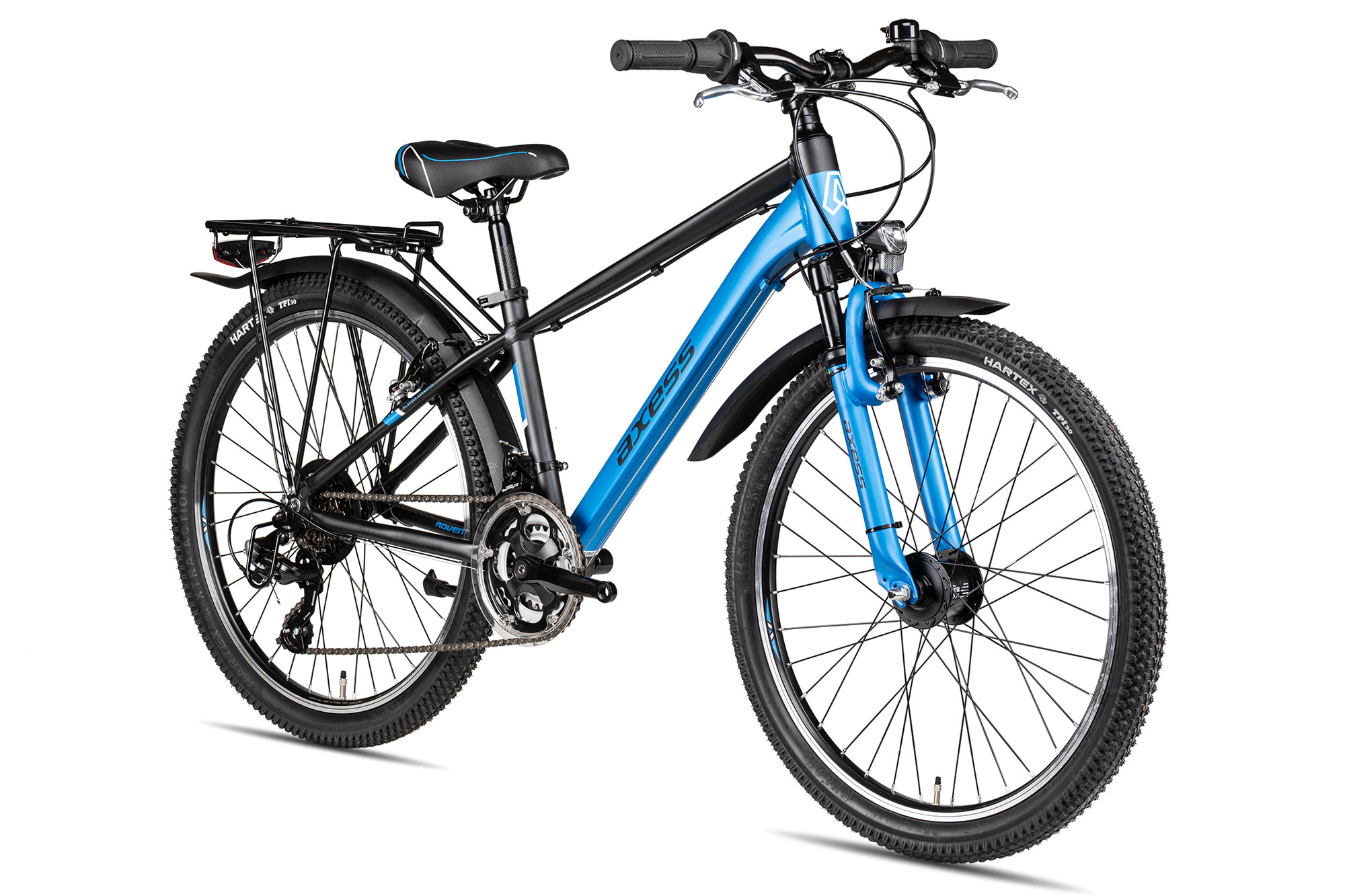 Axess Adventure 18 24 34 cm | grey blue matt