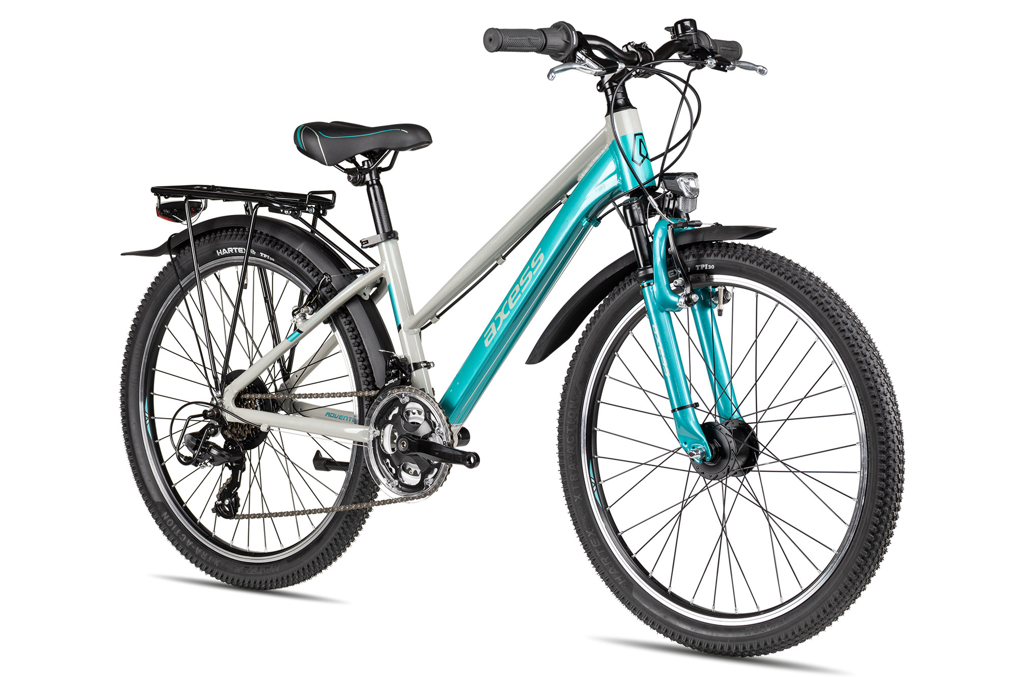 Axess Adventure 18 24 Trapez 34 cm | silver tourquise