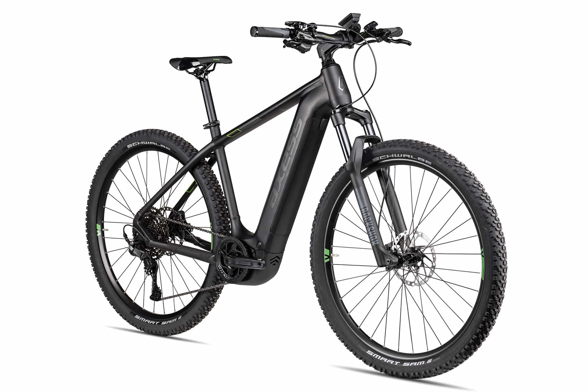 Axess Element 21 Zoll | black matt/darkrainbow/green
