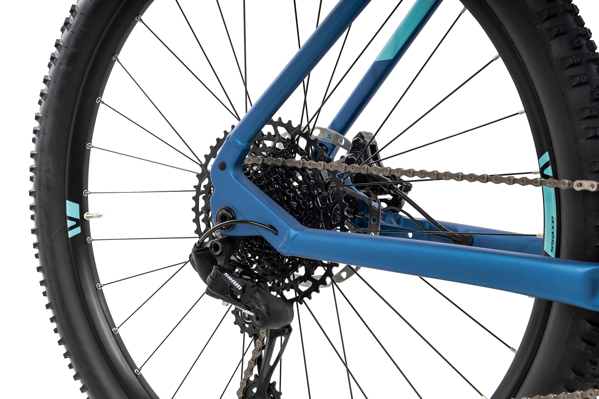 Axess Element WS 19 Zoll | blue petrol matt/grey/blue | 29 Zoll