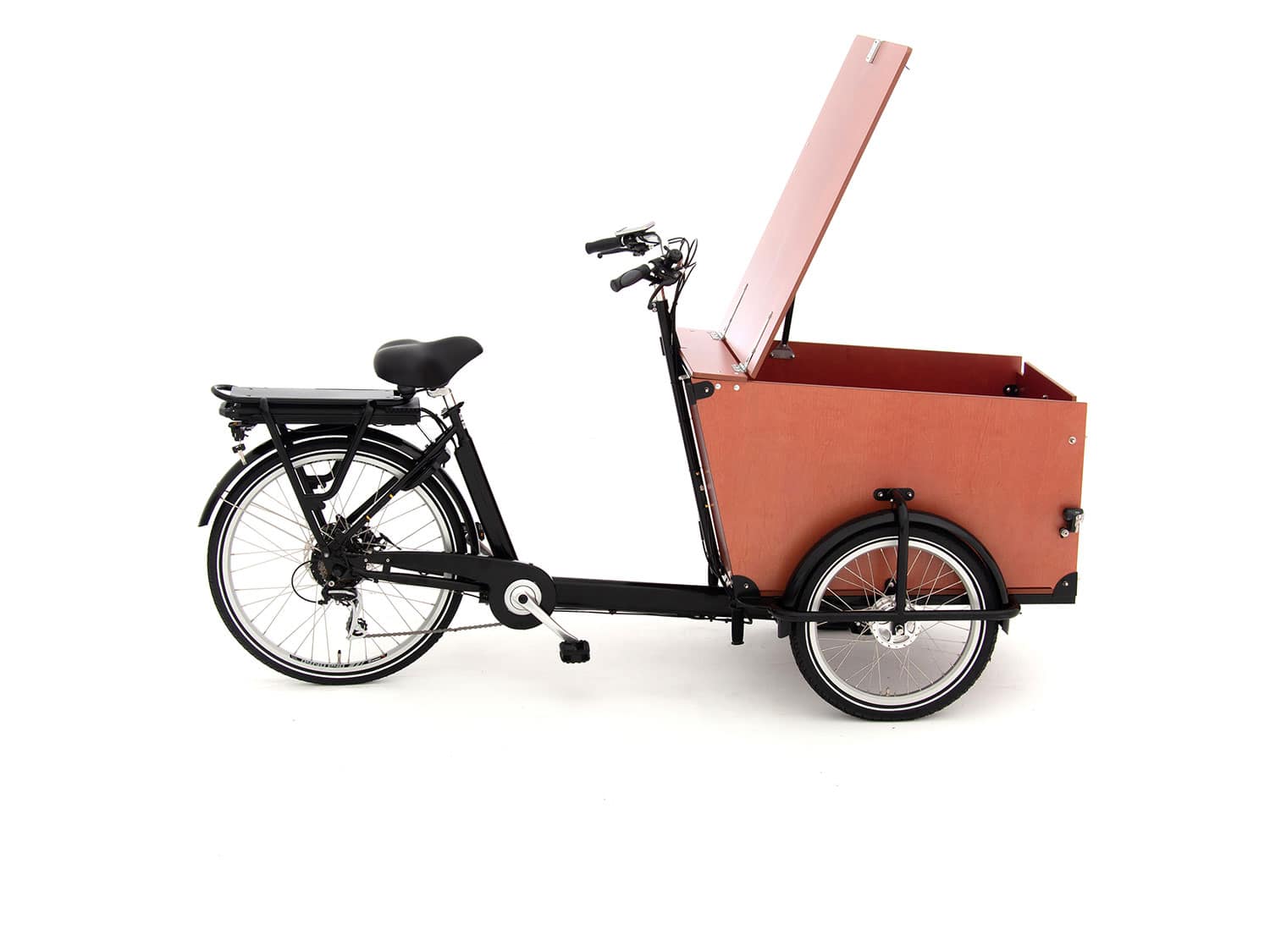 Babboe Pro Trike-E 265L RB/HD 450 | E-Lastenräder