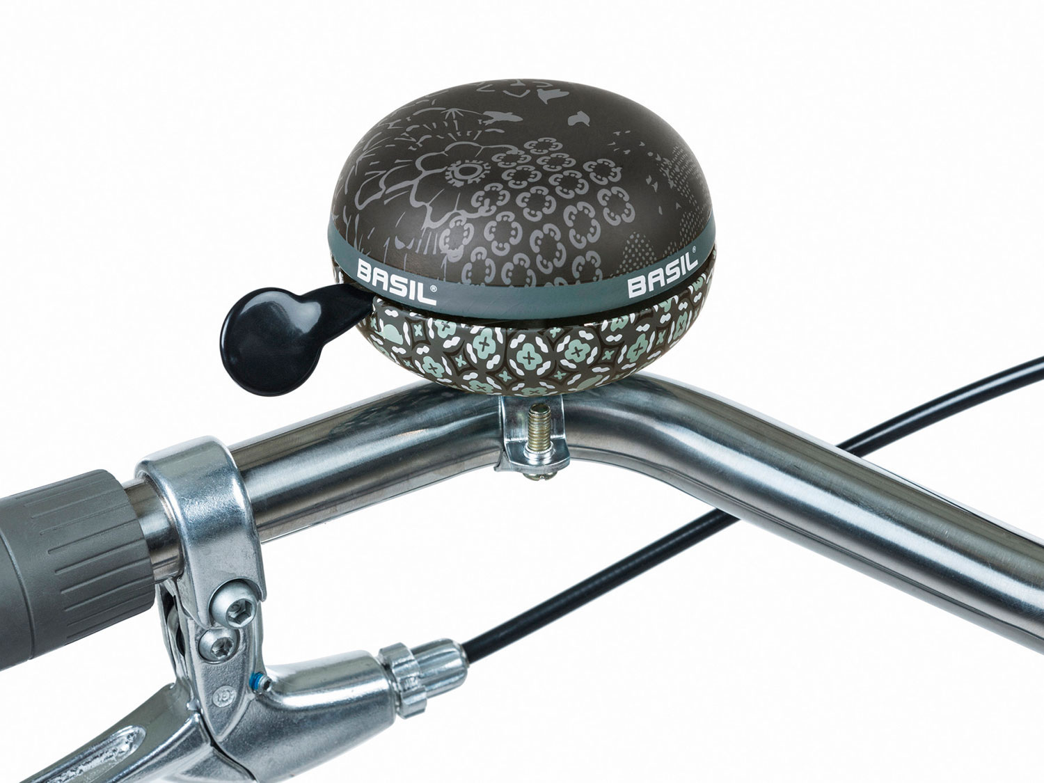 Basil Big Bell Boheme Fahrradklingel charcoal