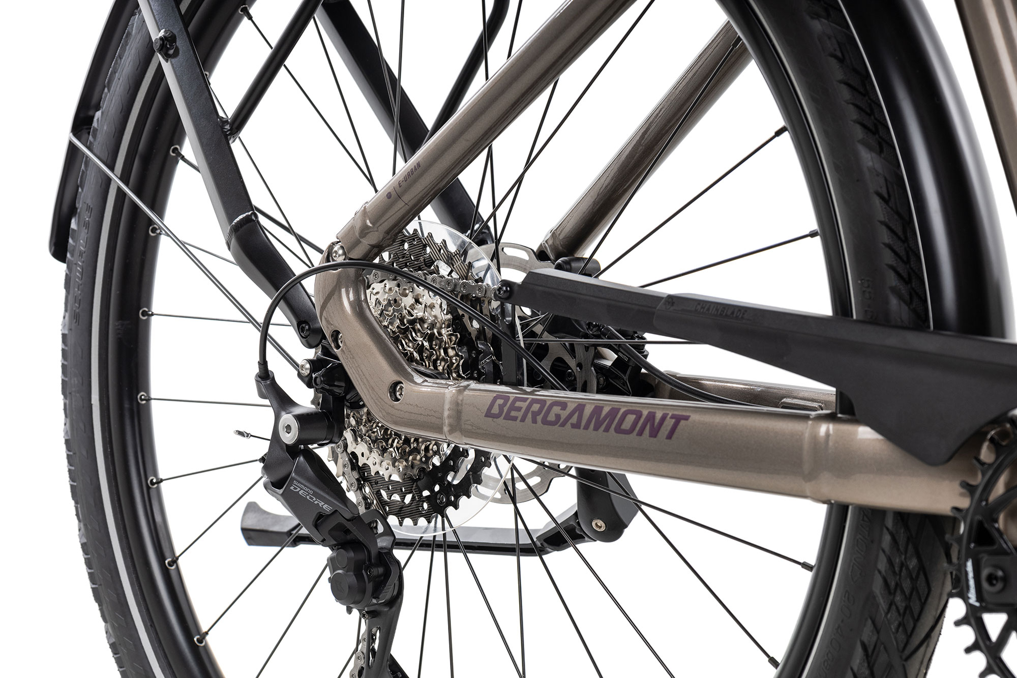 Bergamont E-Vitess Sport Trapez 44 cm | shiny taupe brown | 28 Zoll