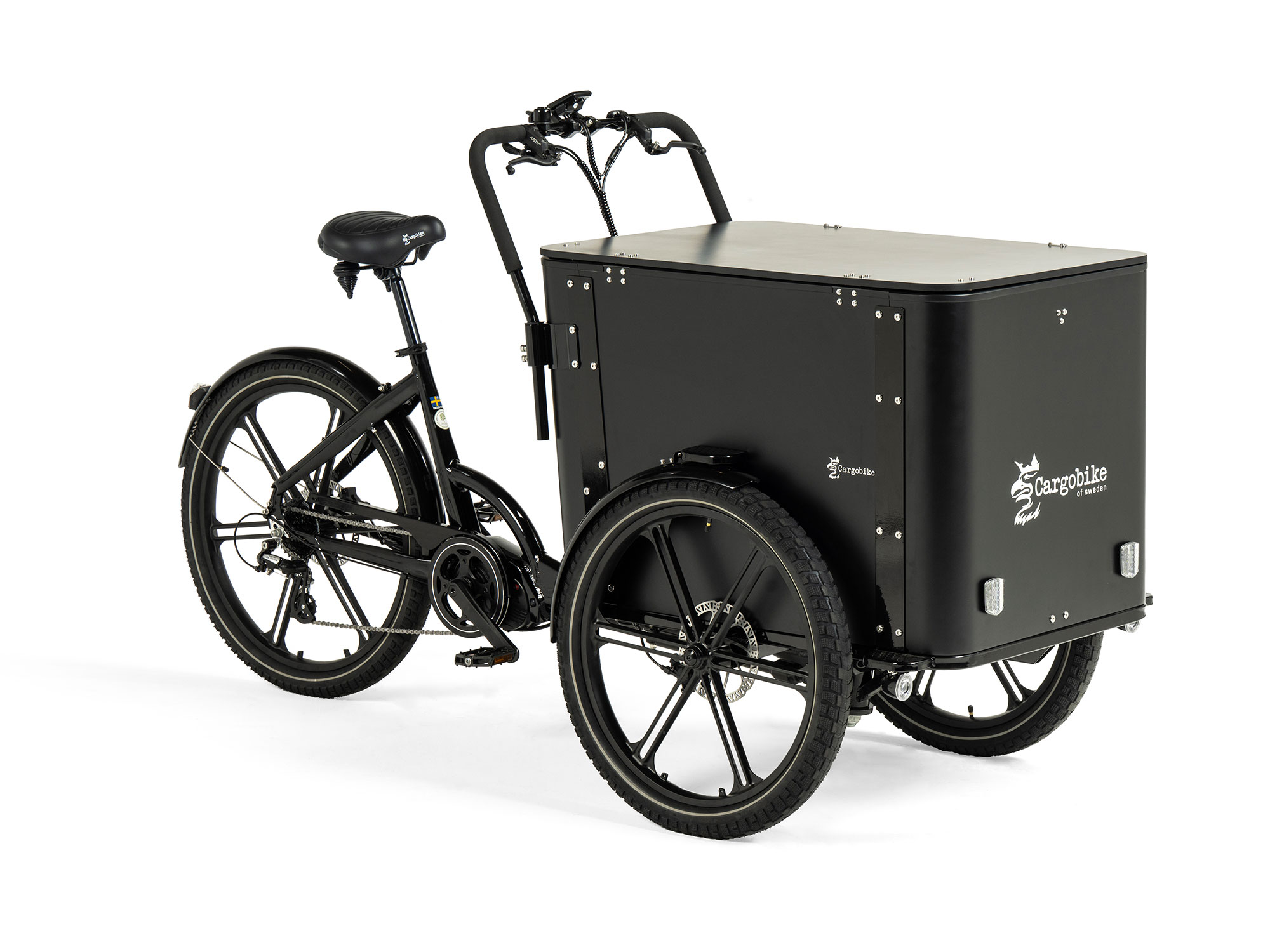 Cargobike of Sweden DeLight Box unisize | schwarz