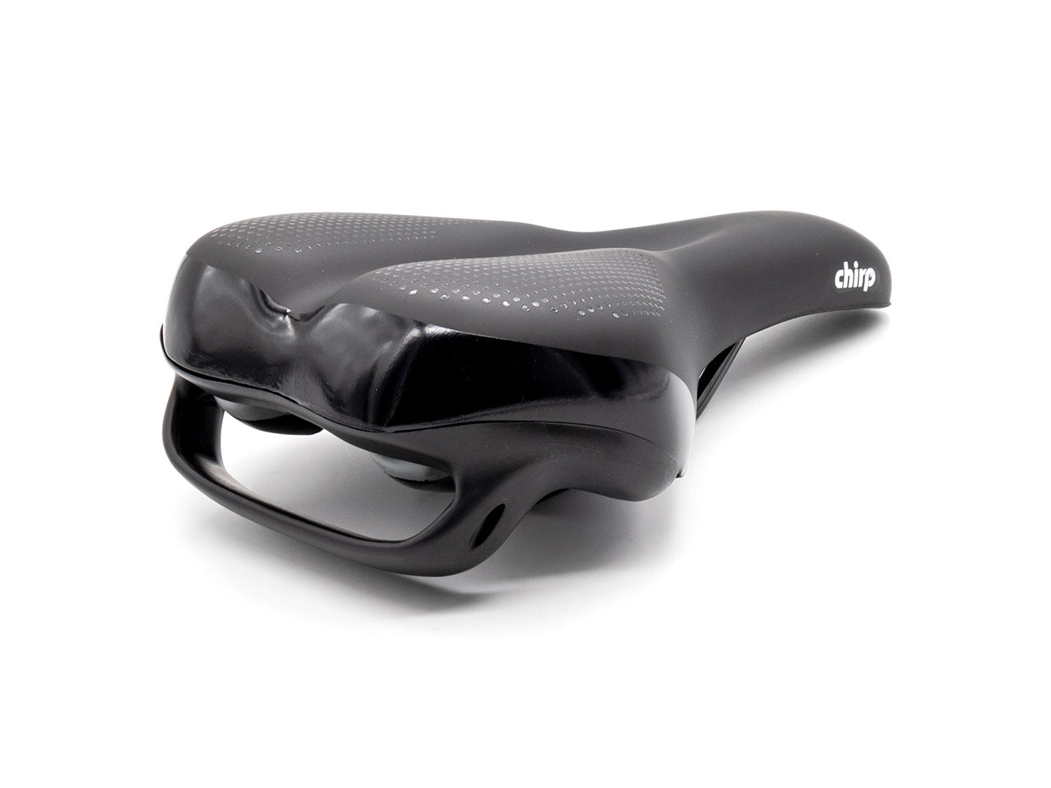 Chirp Comfort Trekking Sattel 28 x 18 cm | schwarz