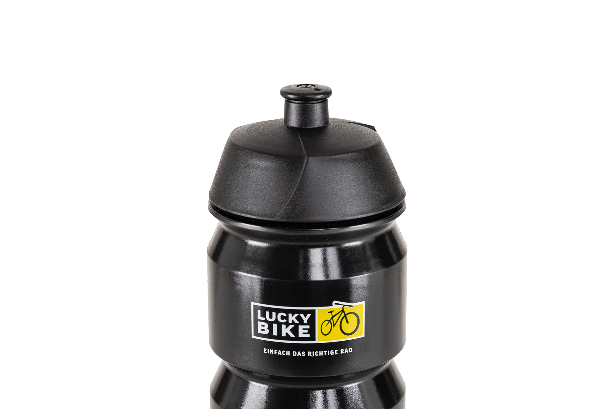 Lucky Bike Team-Flasche 0,75 Liter | schwarz