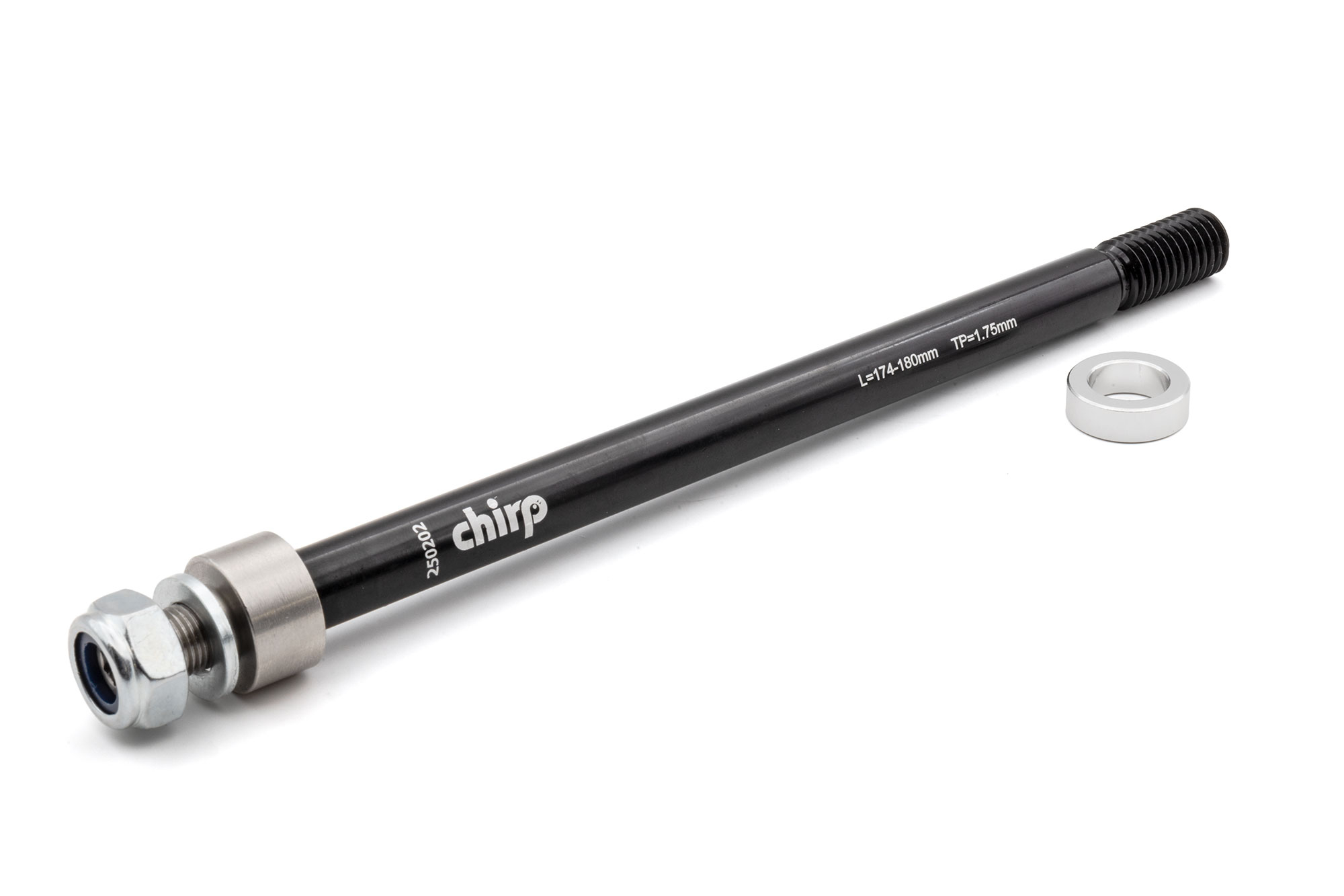 Chirp Steckachse M12 für Fahrradanhänger Maxle M12x1.75 (174-180 mm)