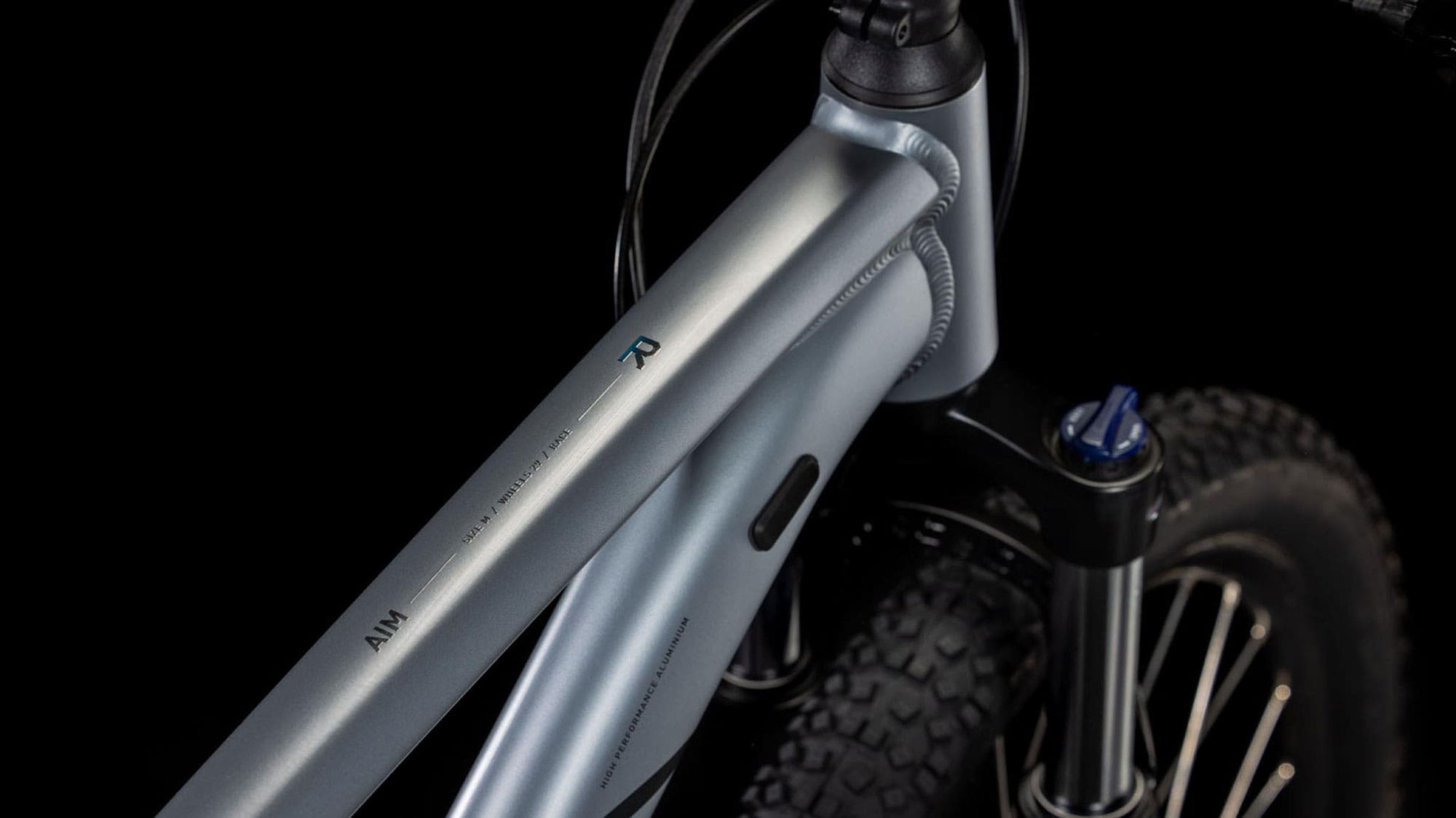 Cube Aim RACE 2025 L | slategrey´n´rainbowblack