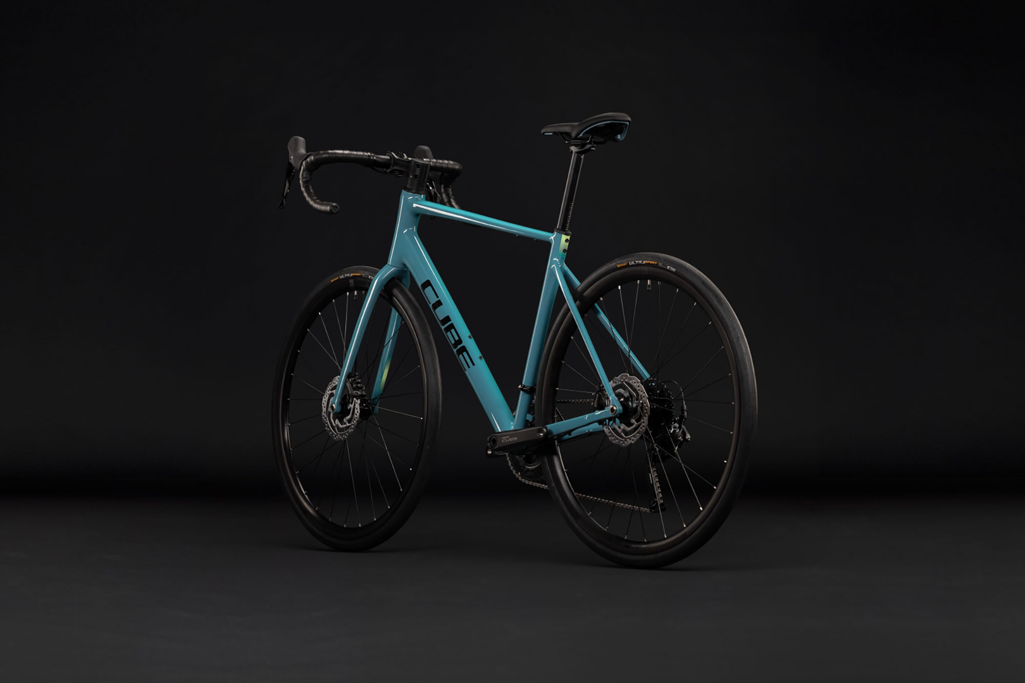 Cube Attain Pro 2027 58 cm | surfblue´n´black
