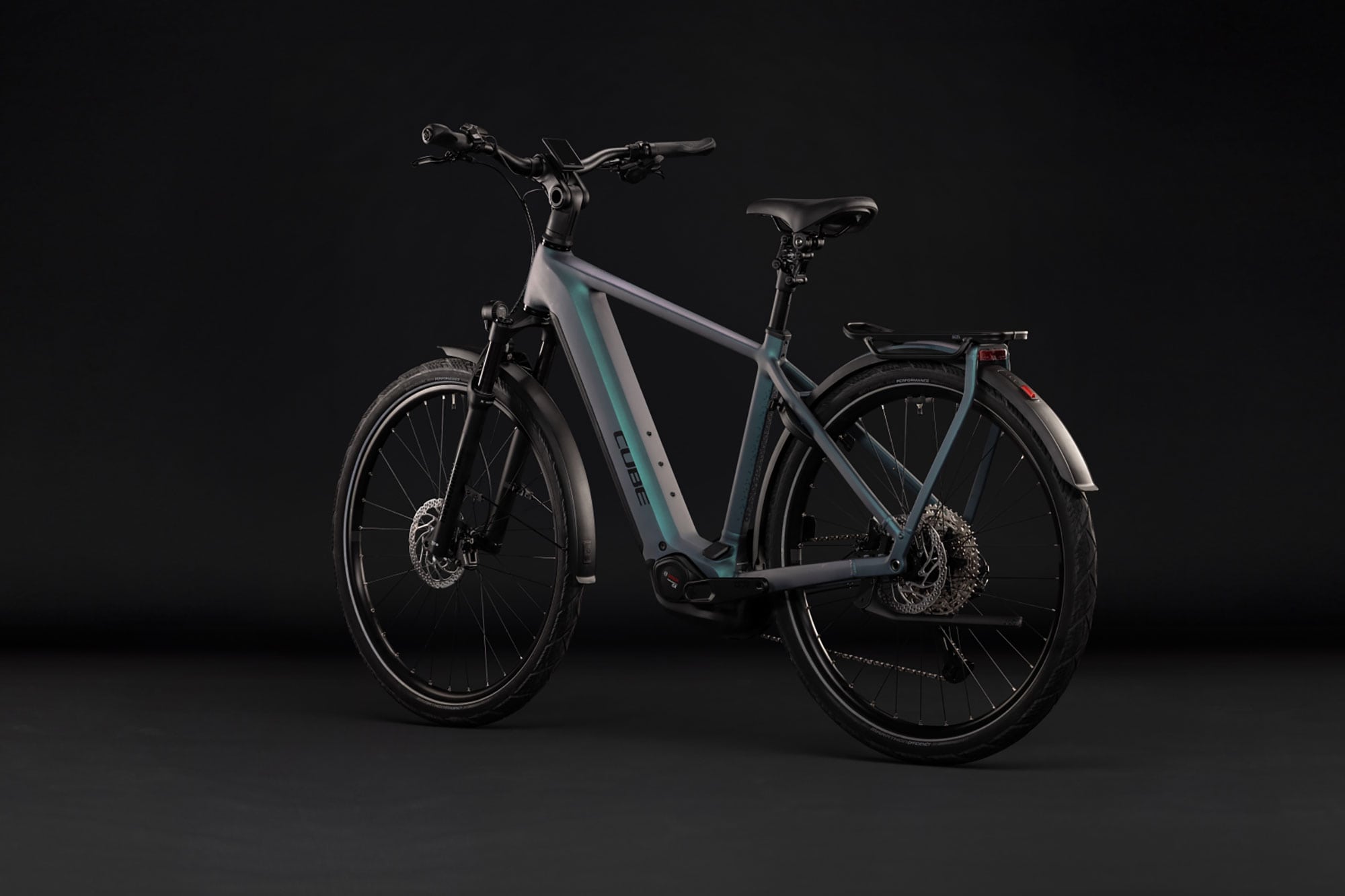 Cube Kathmandu Hybrid Pro 800 2027 58 cm | smaragdgrey´n´black