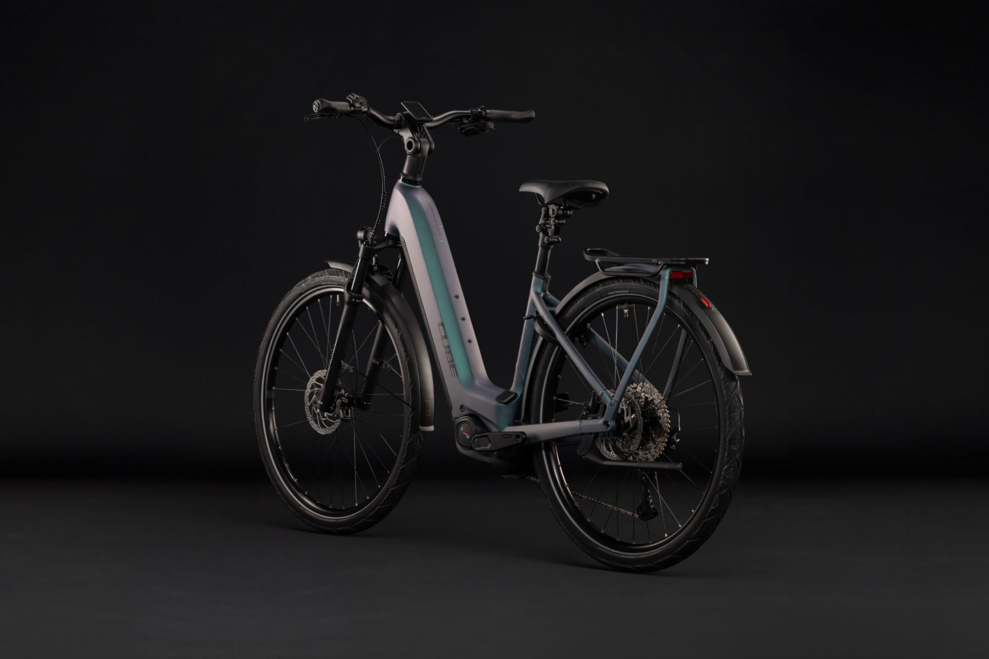 Cube Kathmandu Hybrid Pro 800 Wave 2027 50 cm | smaragdgrey´n´black