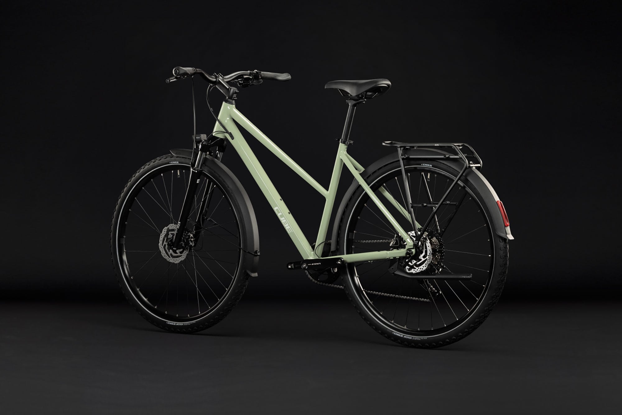 Cube Nature ONE FE Trapez 2027 54 cm | almondgreen´green