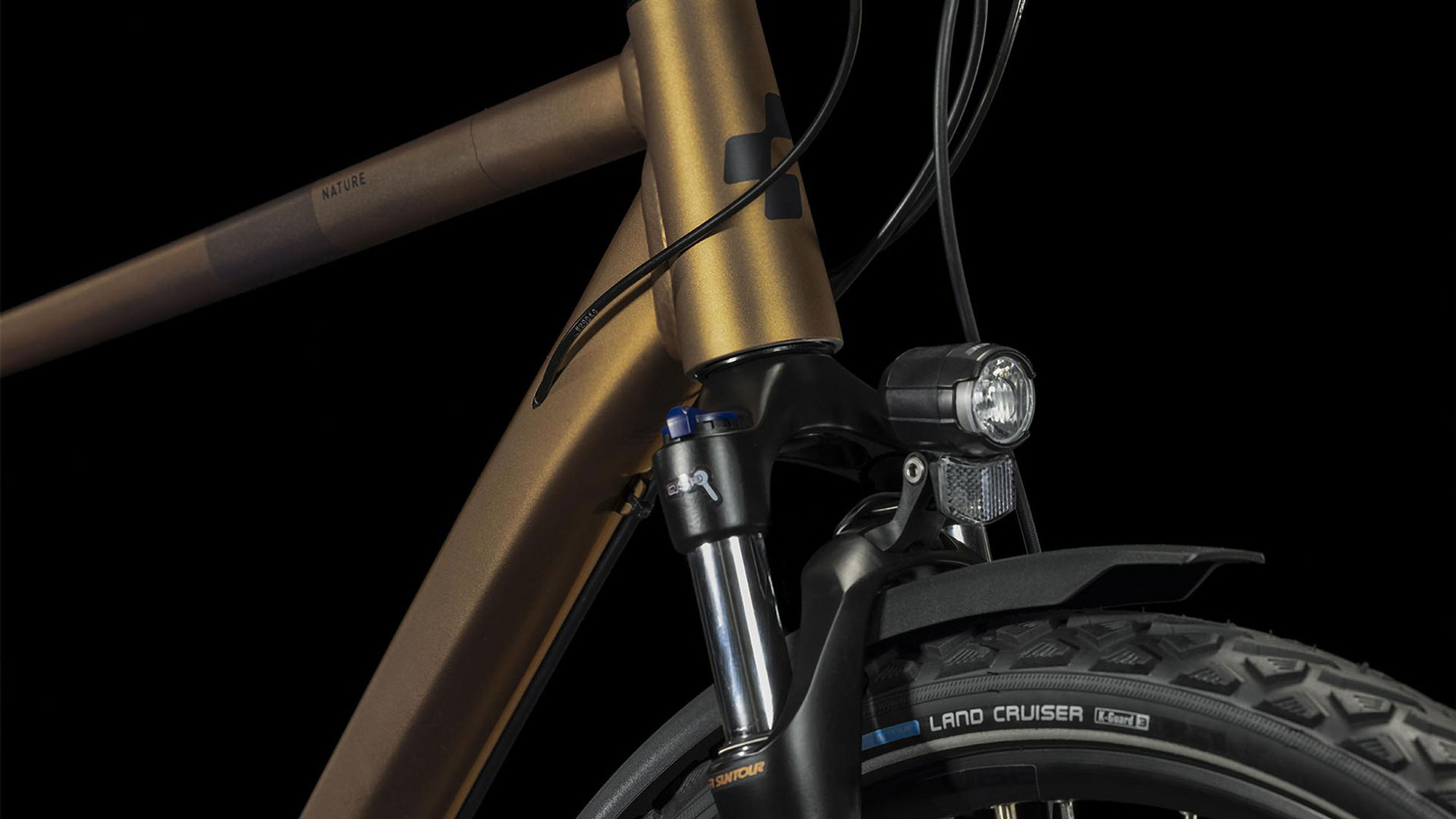 Cube Nature PRO Allroad 50 cm | gold´n´black
