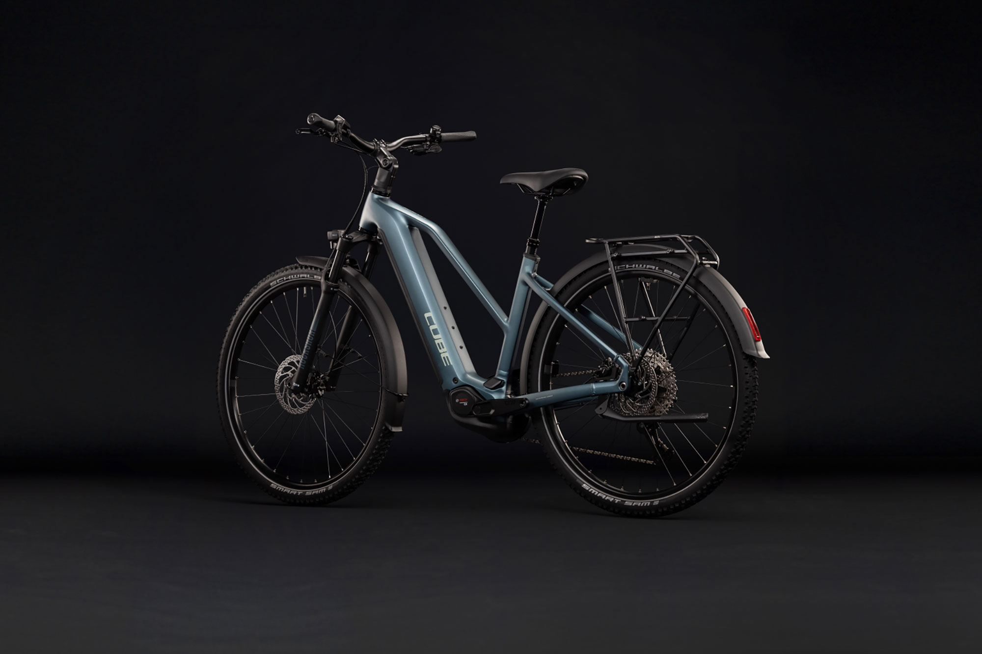 Cube Nuride Hybrid Pro 800 Trapez 2027 46 cm | deepteal´n´blue