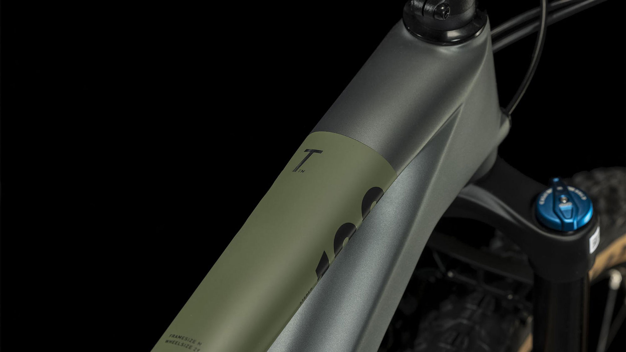 Cube Stereo ONE22 HPC TM L | flashgrey´n´olive