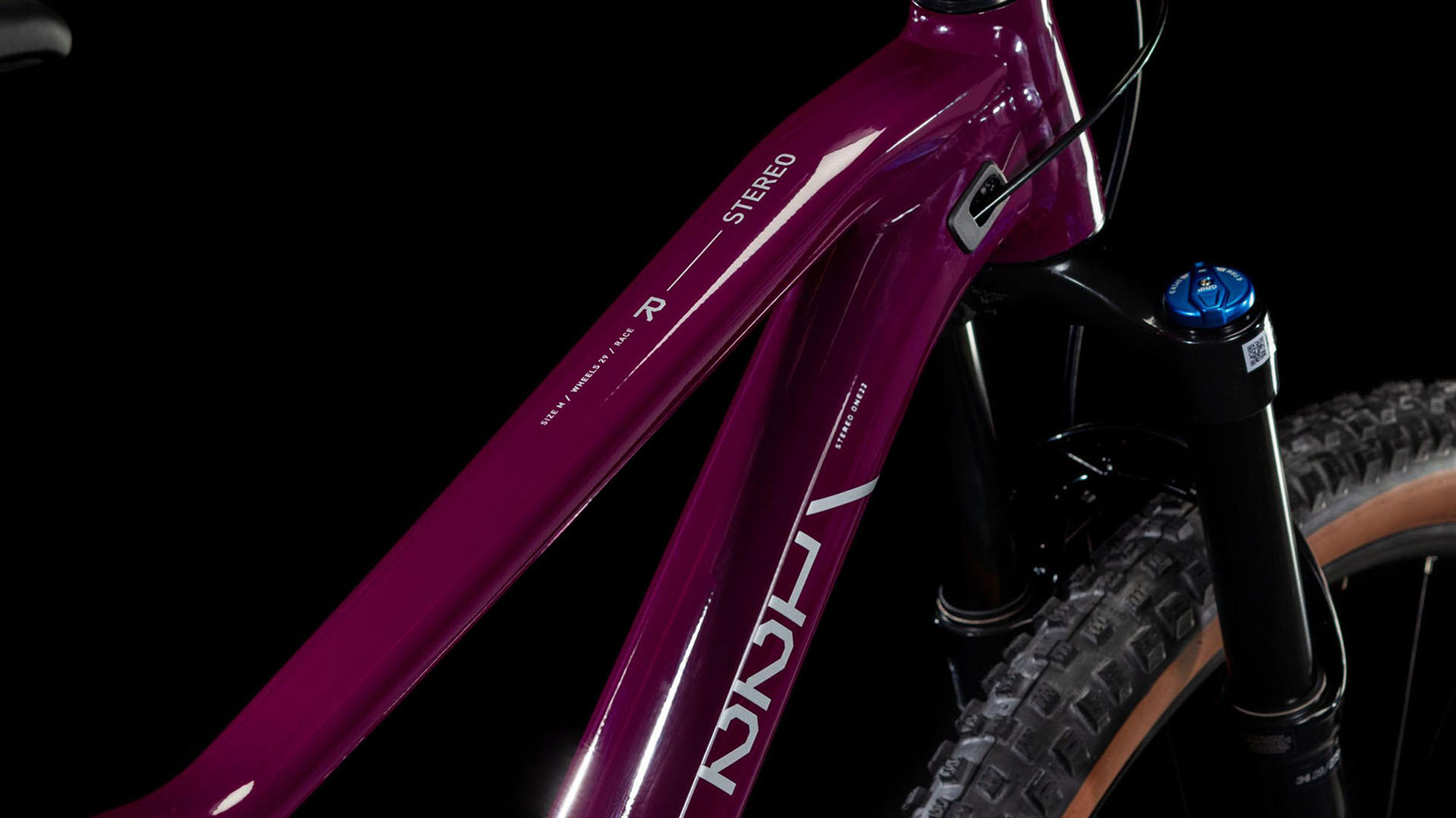 Cube Stereo ONE22 RACE 2026 L | wine´n´grey