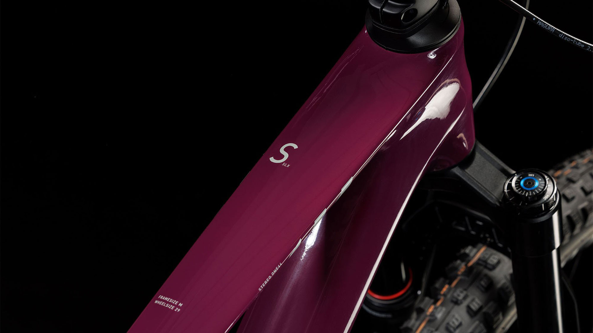 Cube Stereo ONE44 C:68X SLX S | wine´n´grey