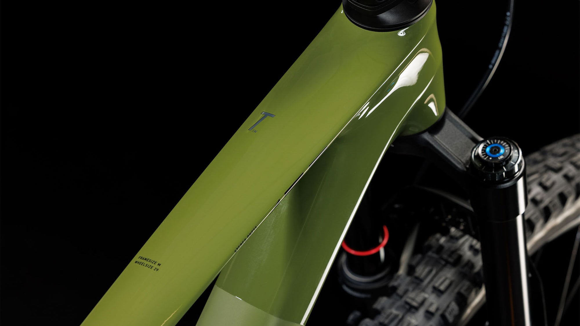 Cube Stereo ONE55 C:62 TM M | olive´n´chrome