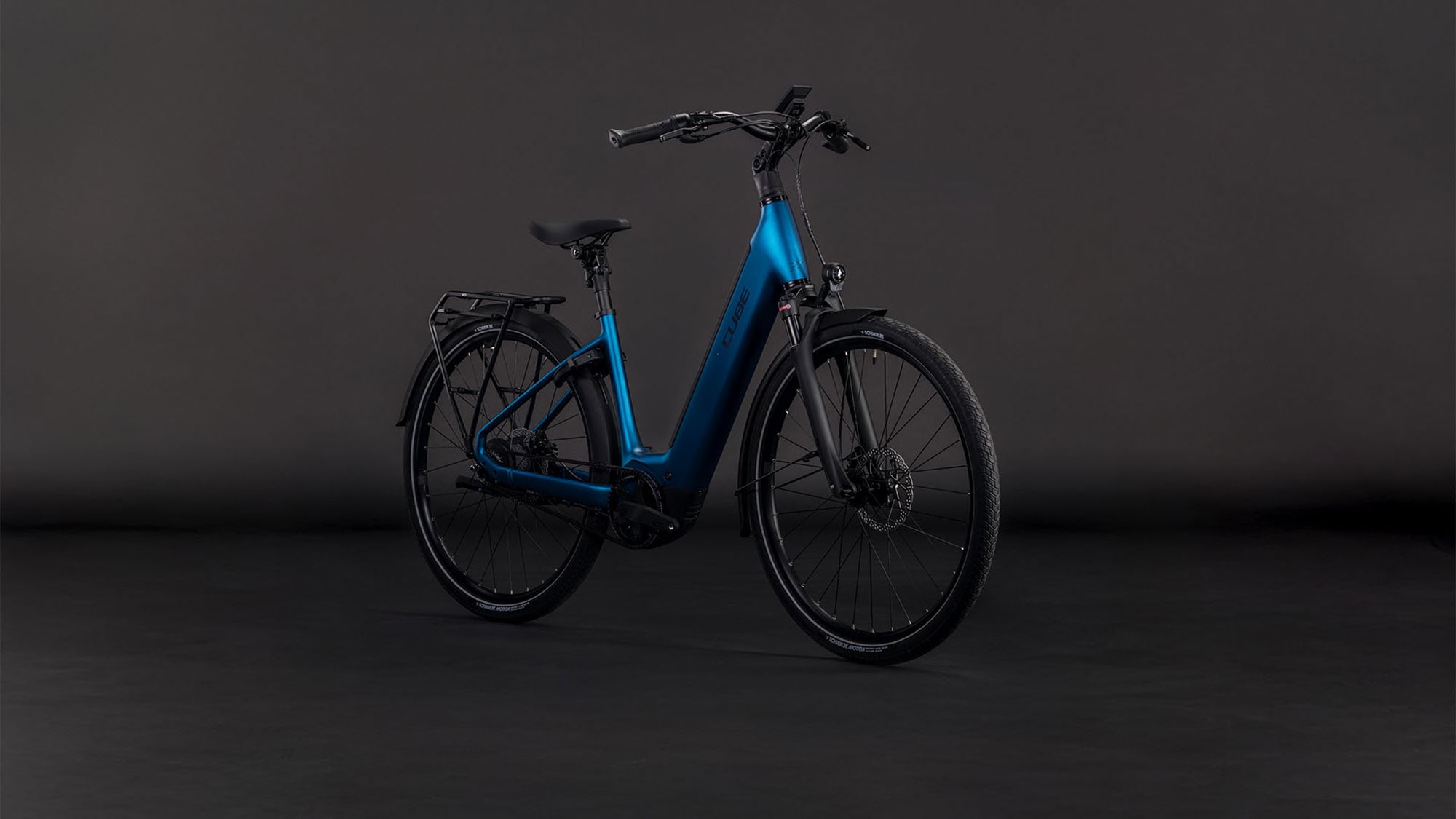 Cube Supreme Hybrid Deluxe PRO 600 Wave 2026 58 cm | electricblue´n´chrome