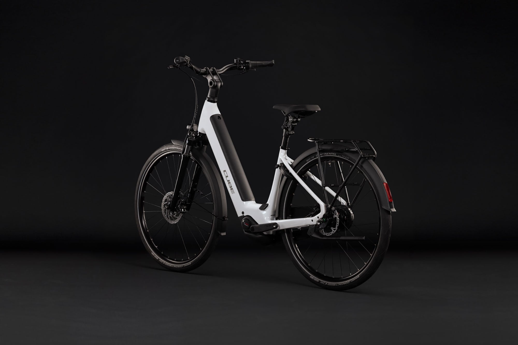 Cube Supreme RT Hybrid Comfort EX 600 2027 50 cm | metallicwhite´n´reflex