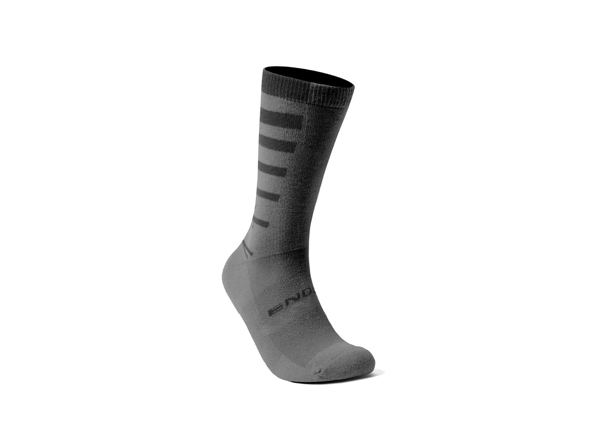 Endura Coolmax Stripe 2er Pack Socken 37-42 | bright yellow