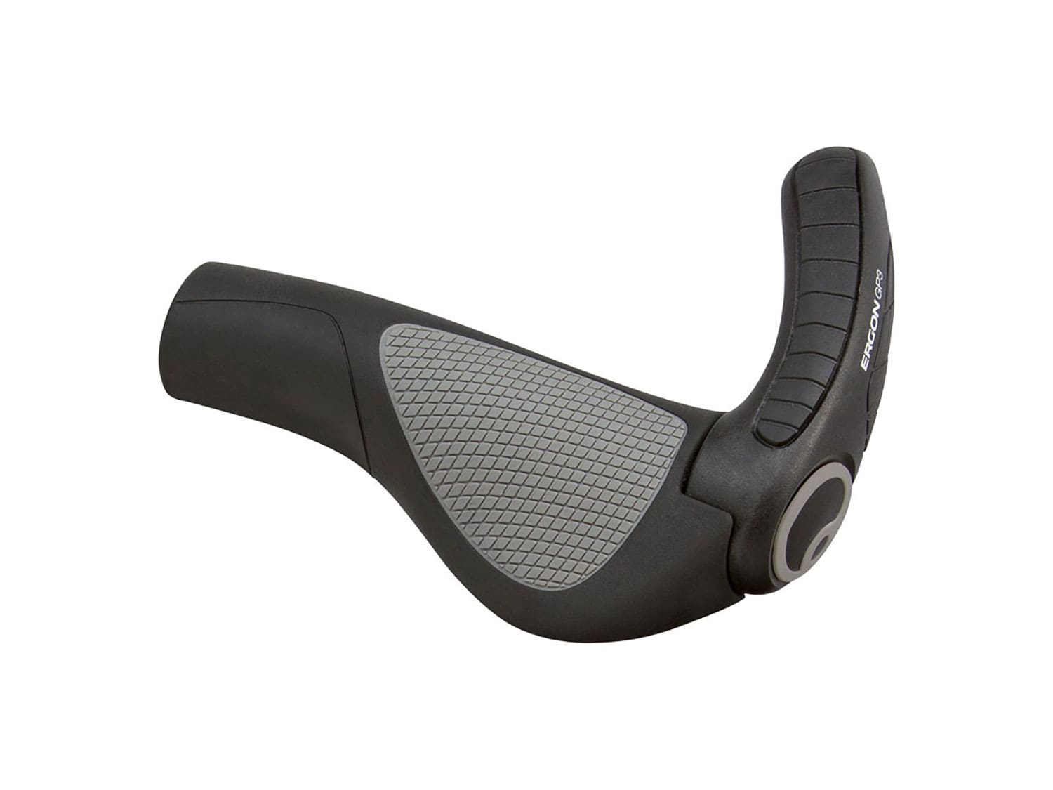 Ergon GP3 regular Griffe mit bar ends S | schwarz grau