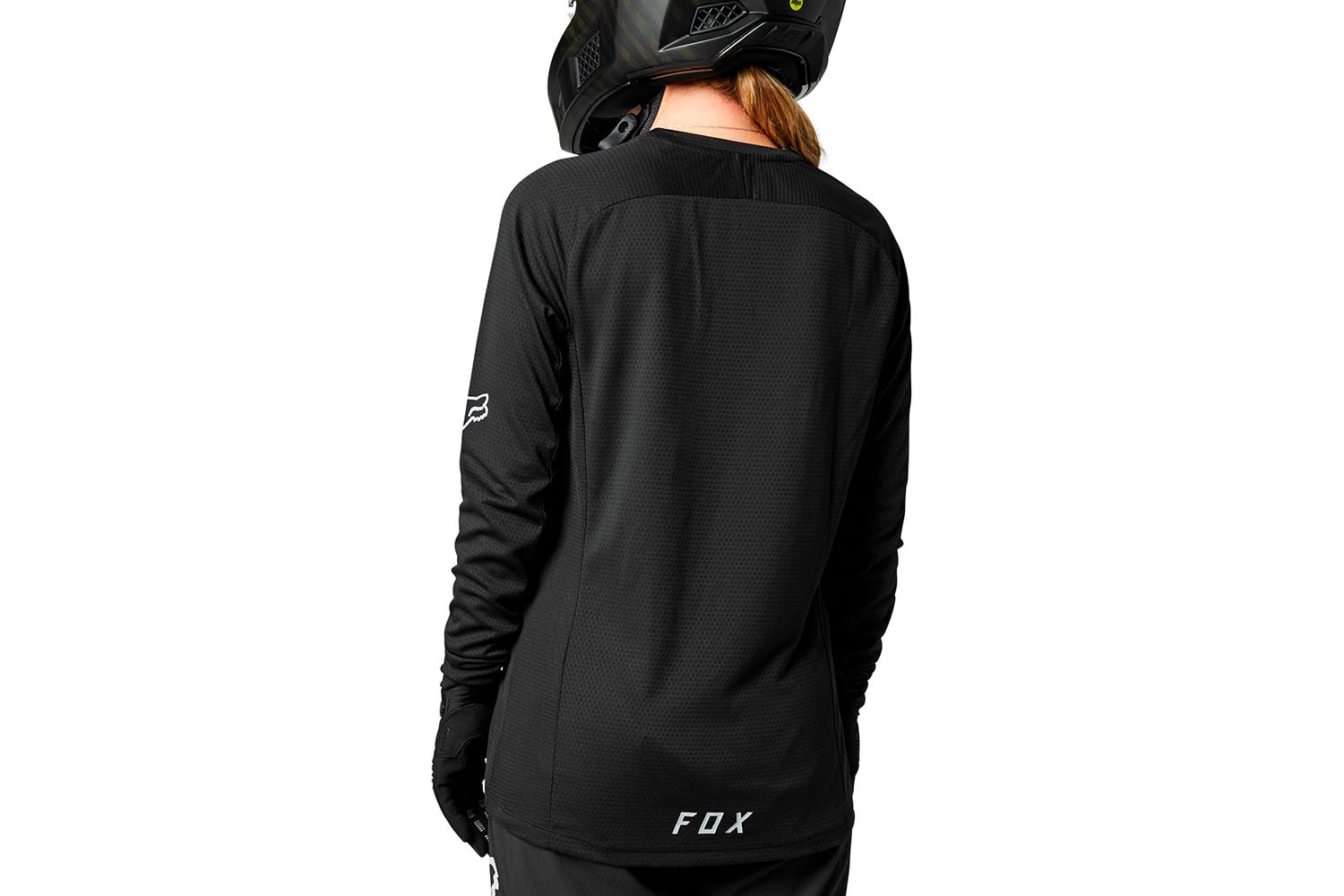 Fox Racing Defend Langarm Jersey Women L | black