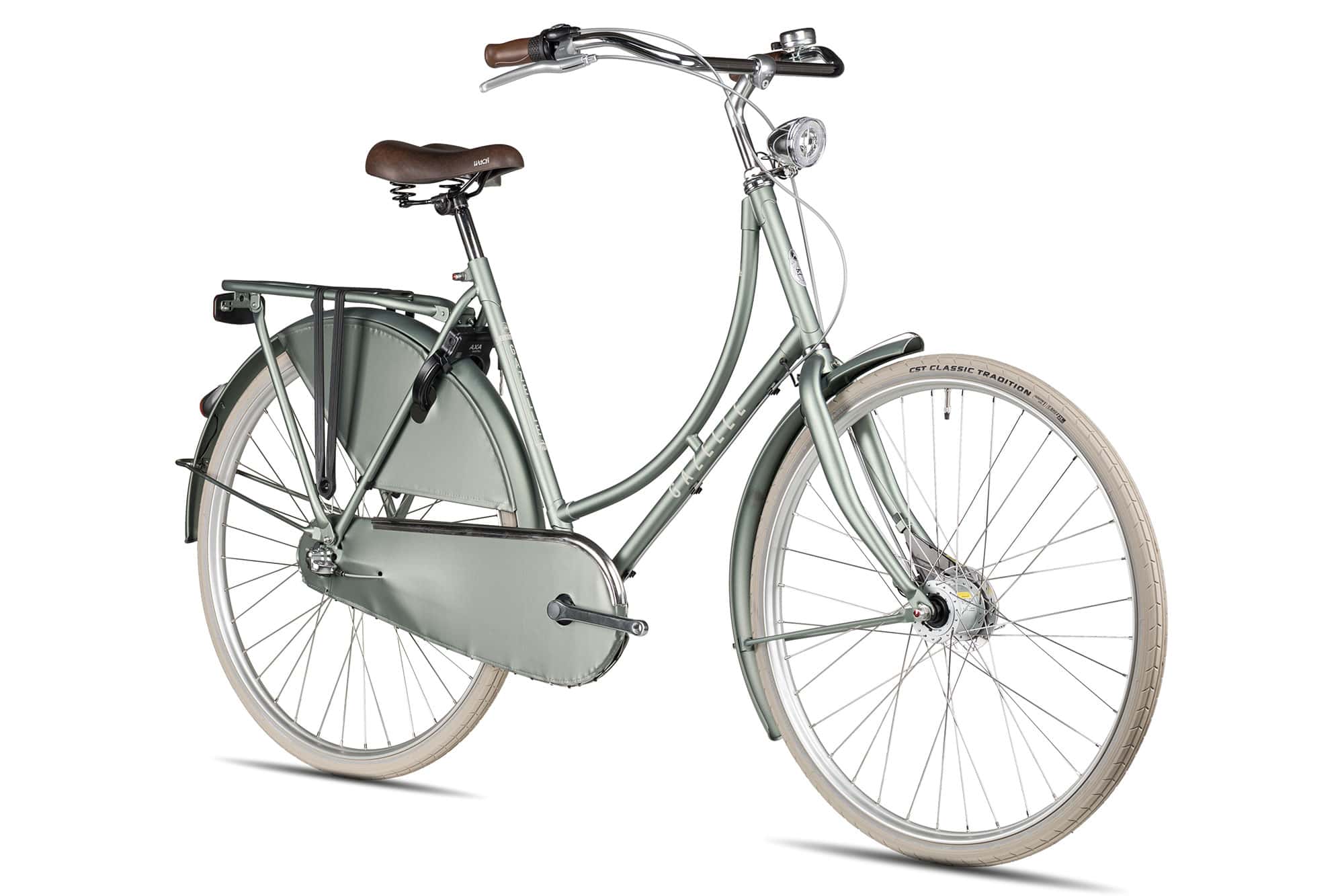 Gazelle Classic R3T Wave 2026 57 cm | moss green matt | 28 Zoll