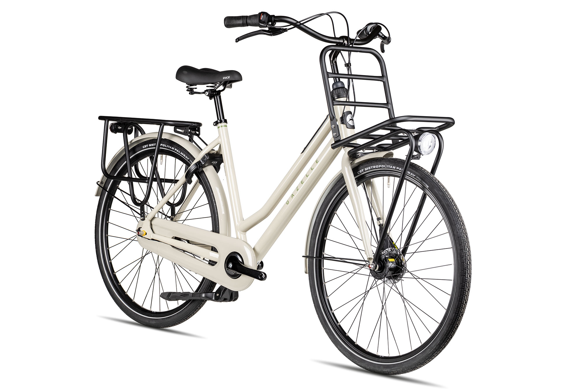 Gazelle HeavyDutyNL T7 Trapez 2026 49 cm | caramel khaki