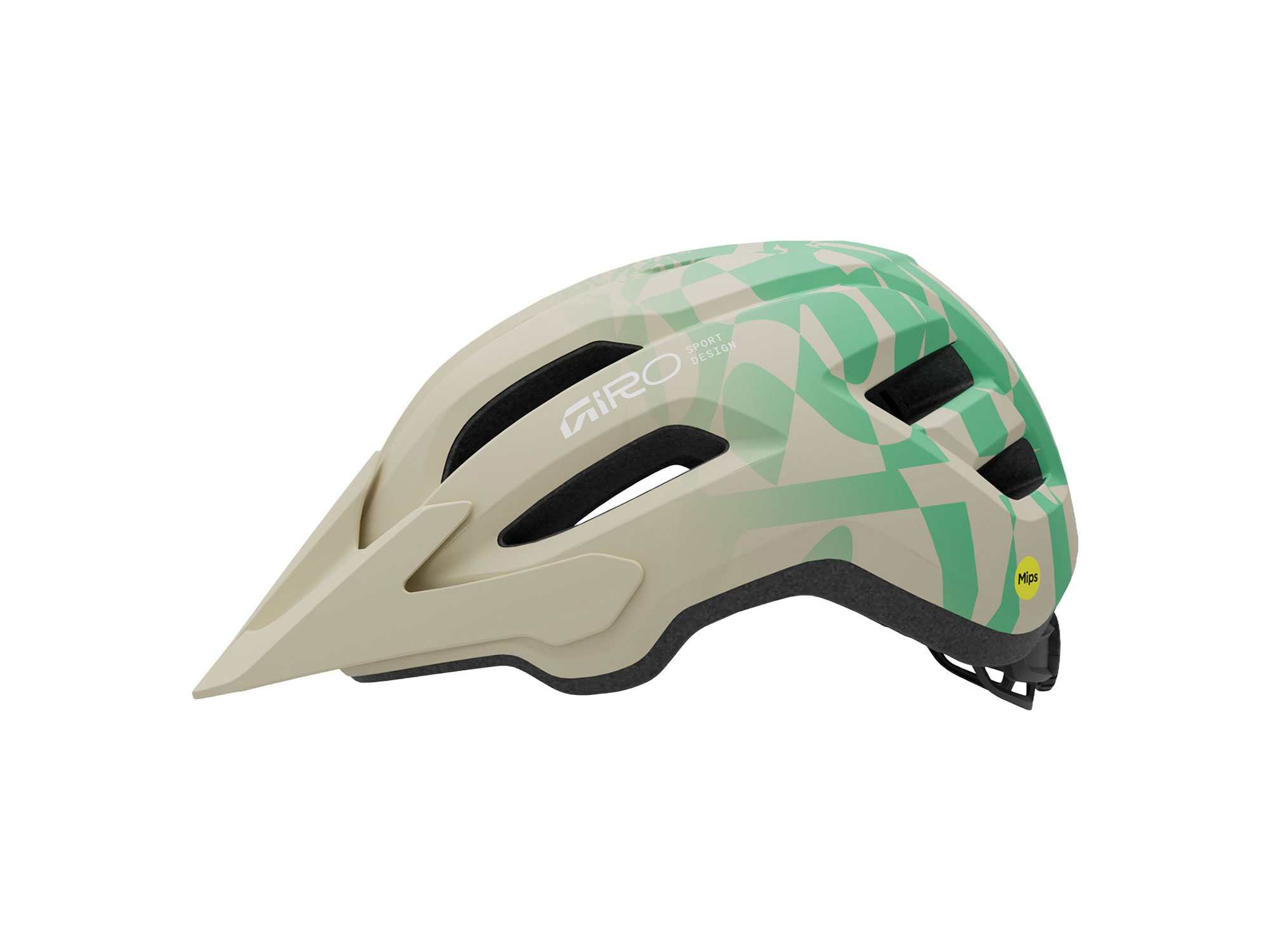 Giro Fixture II MIPS Helm 54-61 cm | matte stone green