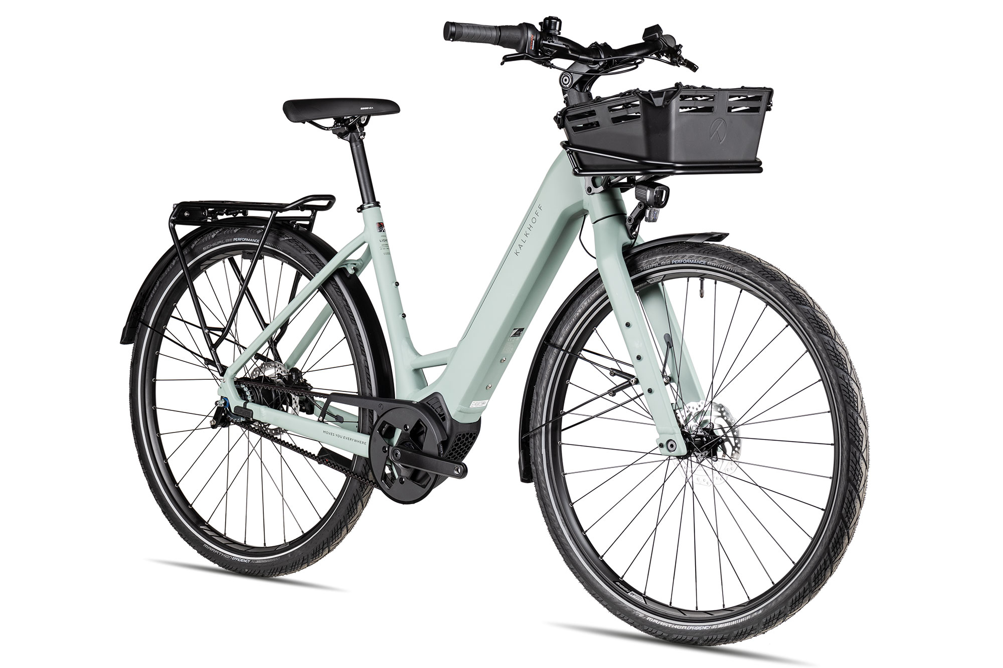 Kalkhoff IMAGE L ADVANCE Wave 2026 45 cm | sagegreen matt
