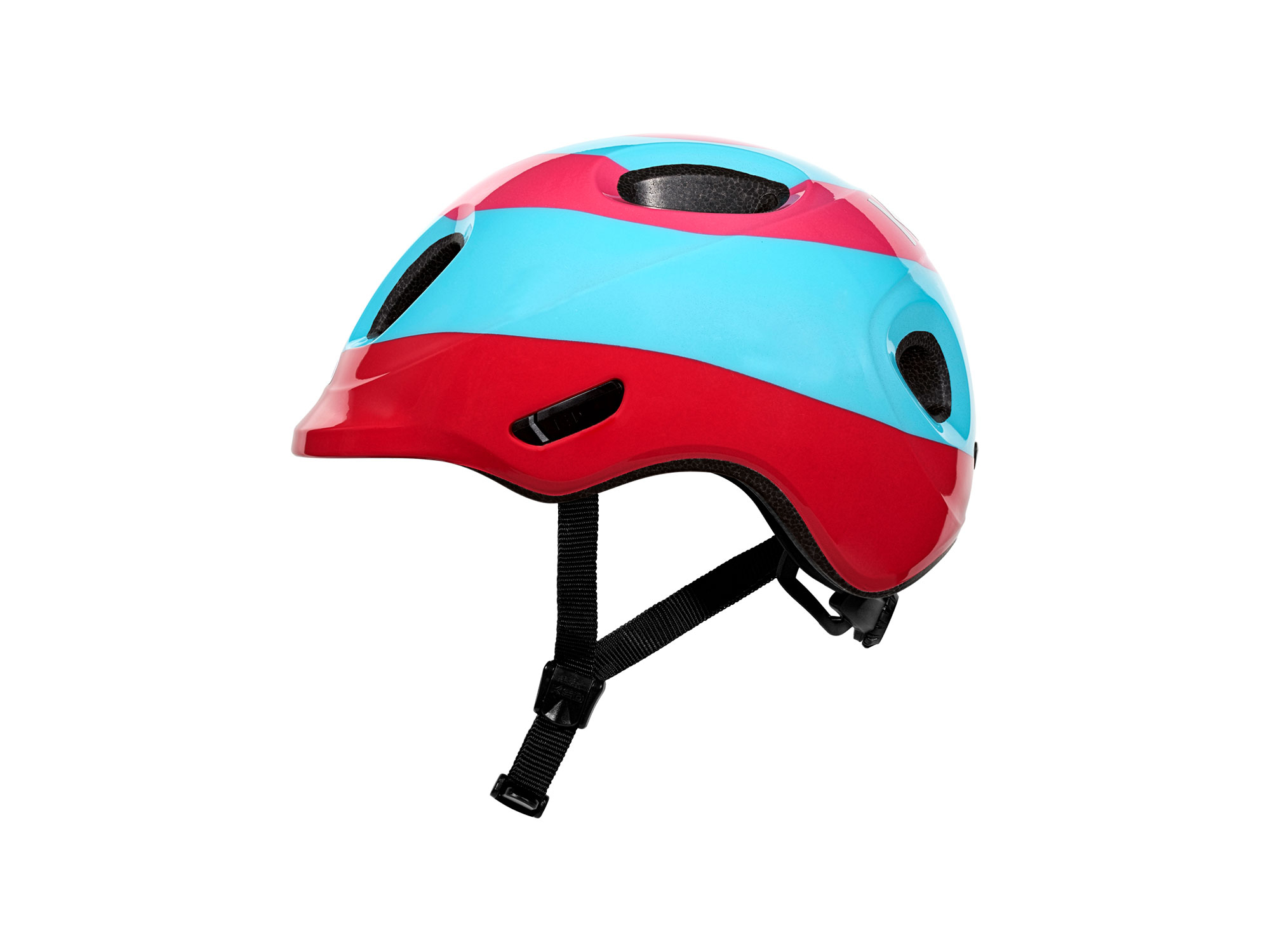 KED Meggy Spark Helm 50-55 cm | loopster blue pink glossy