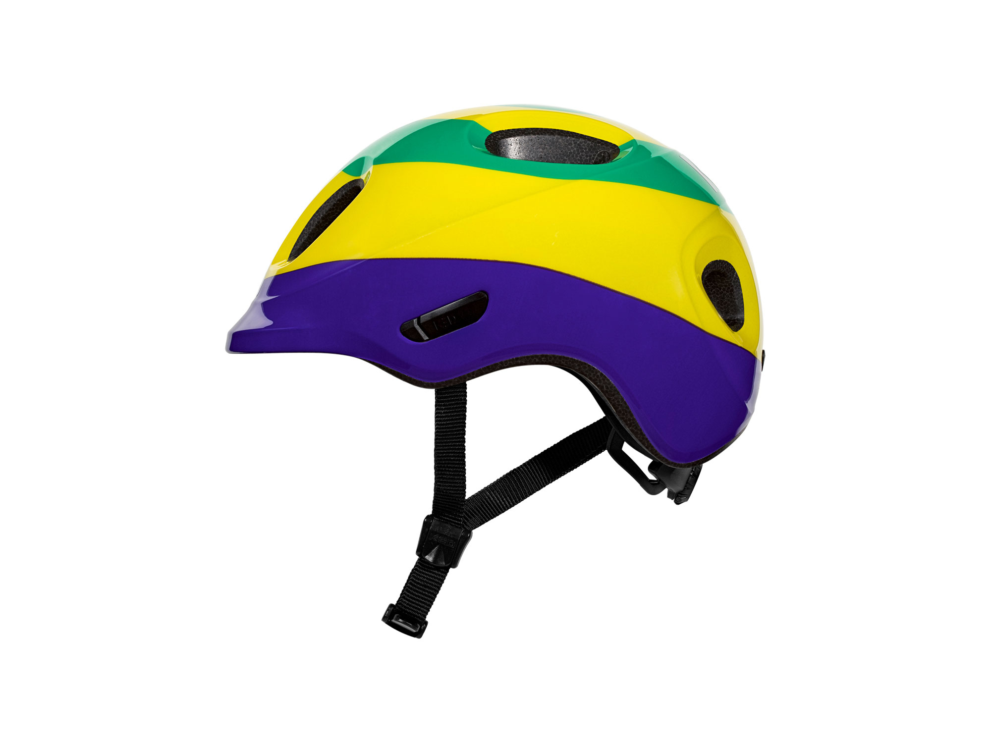 KED Meggy Spark Helm 45-50 cm | loopster yellow green glossy