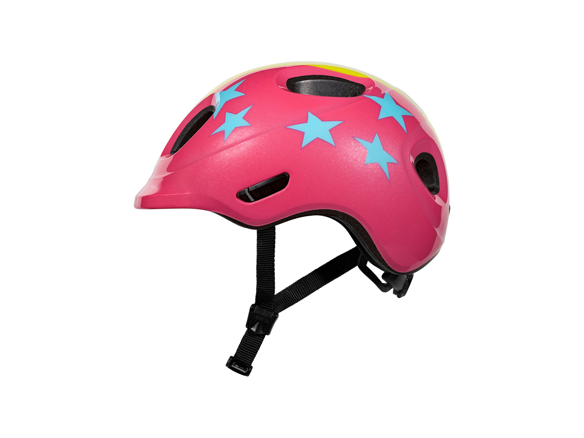 KED Meggy Spark Helm 50-55 cm | stellar stripes pink glossy