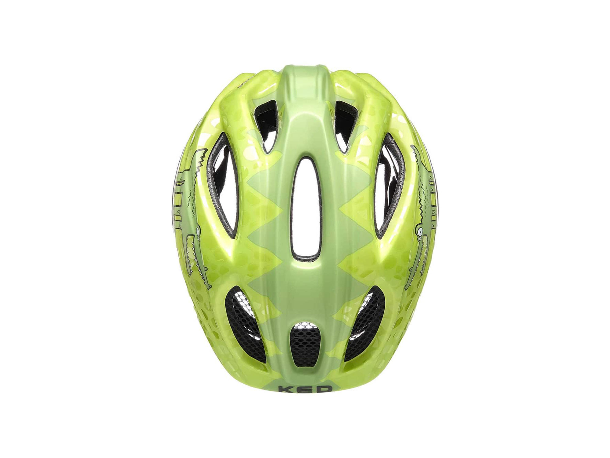 KED Meggy Trend 2 Kinder-Fahrradhelm 44-49 cm | green croco