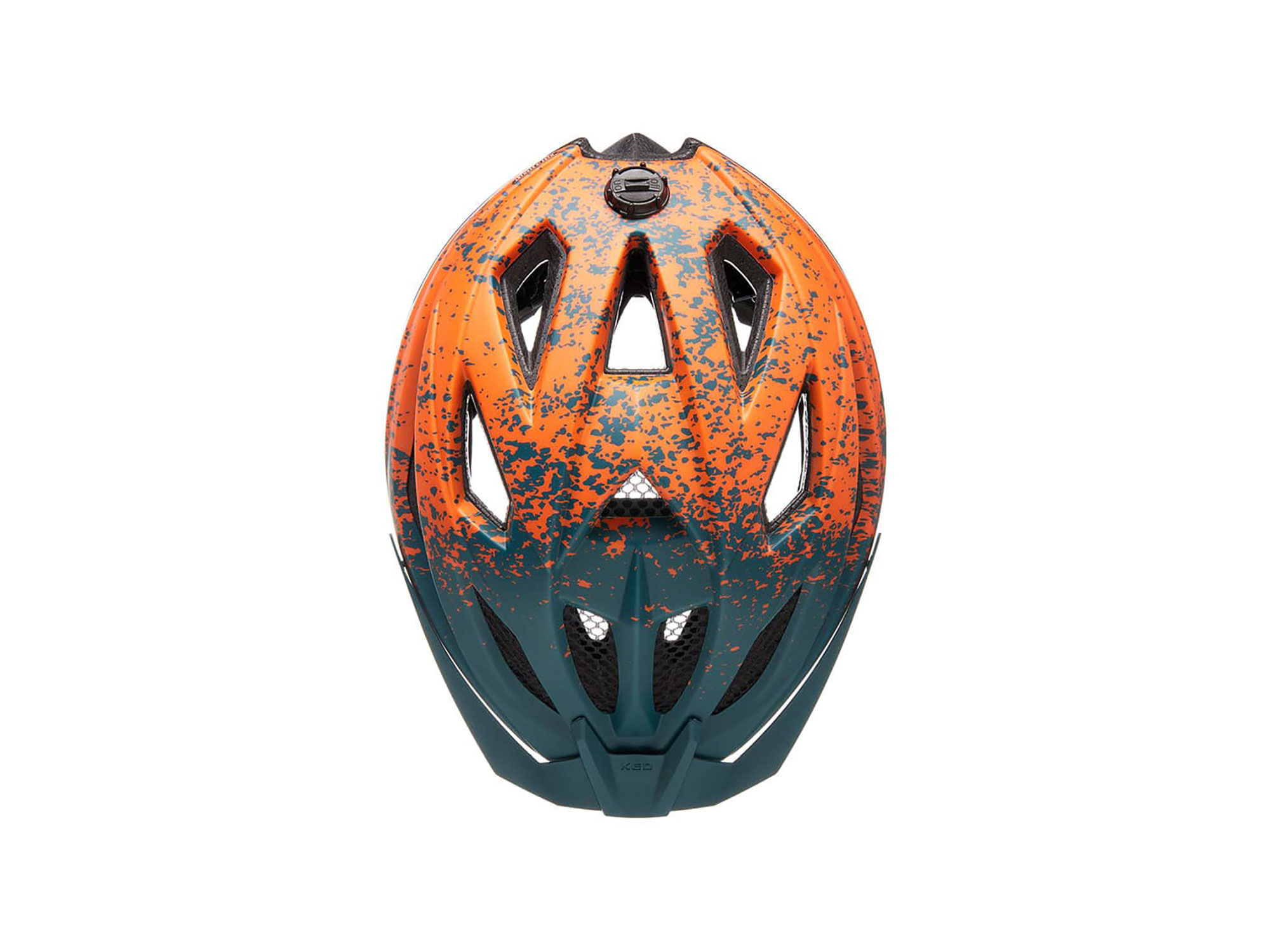KED Street Junior Pro Helm 53-58 cm | green orange