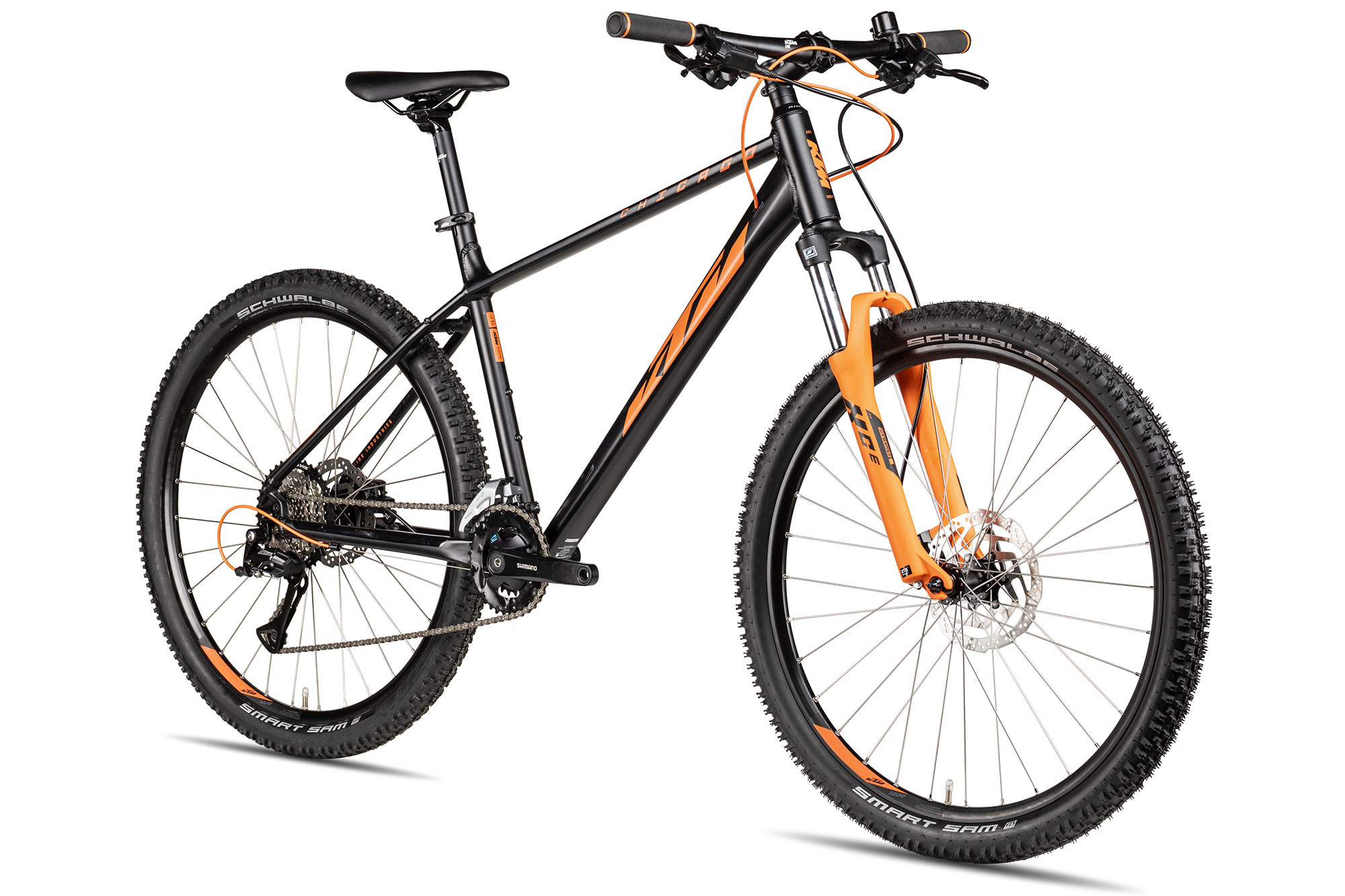 KTM CHICAGO 272 2025 53 cm | black matt/orange