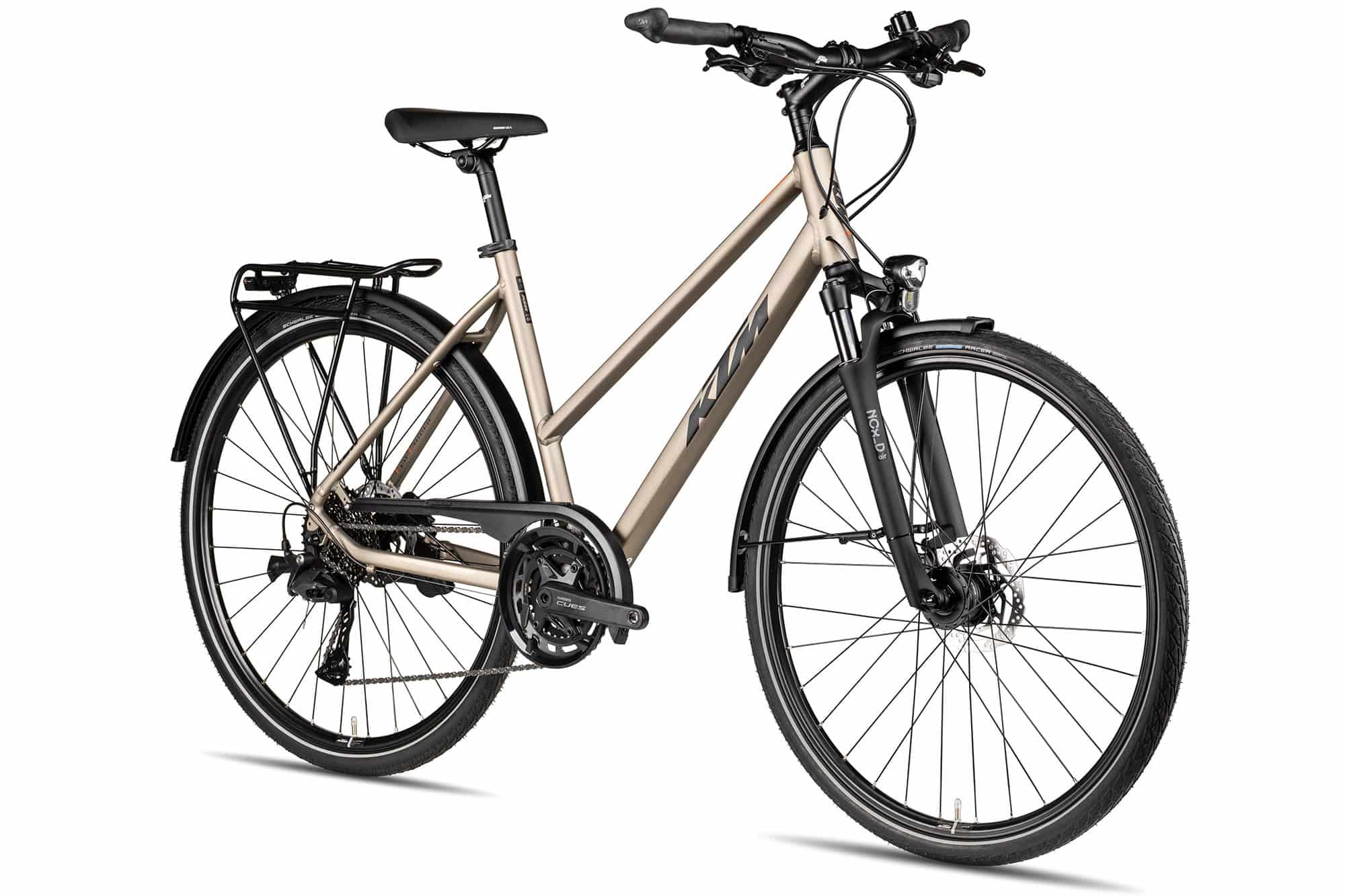 KTM Life Conquest Trapez 2027 46 cm | platin bronze matt/black orange