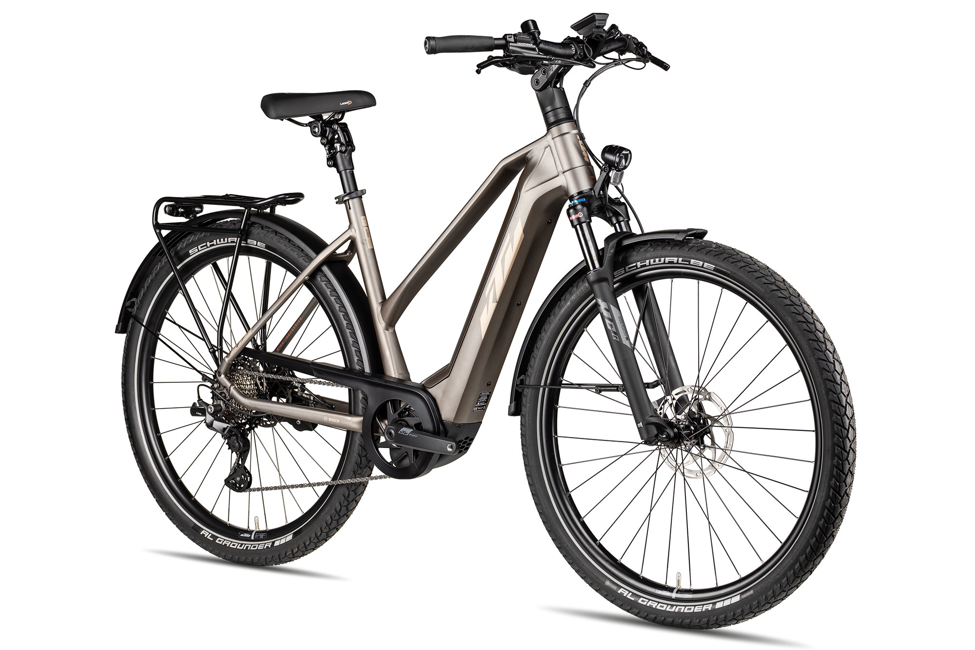 KTM MACINA GRAN 710 Trapez 2025 46 cm | oak matt/champagne orange | 29 Zoll