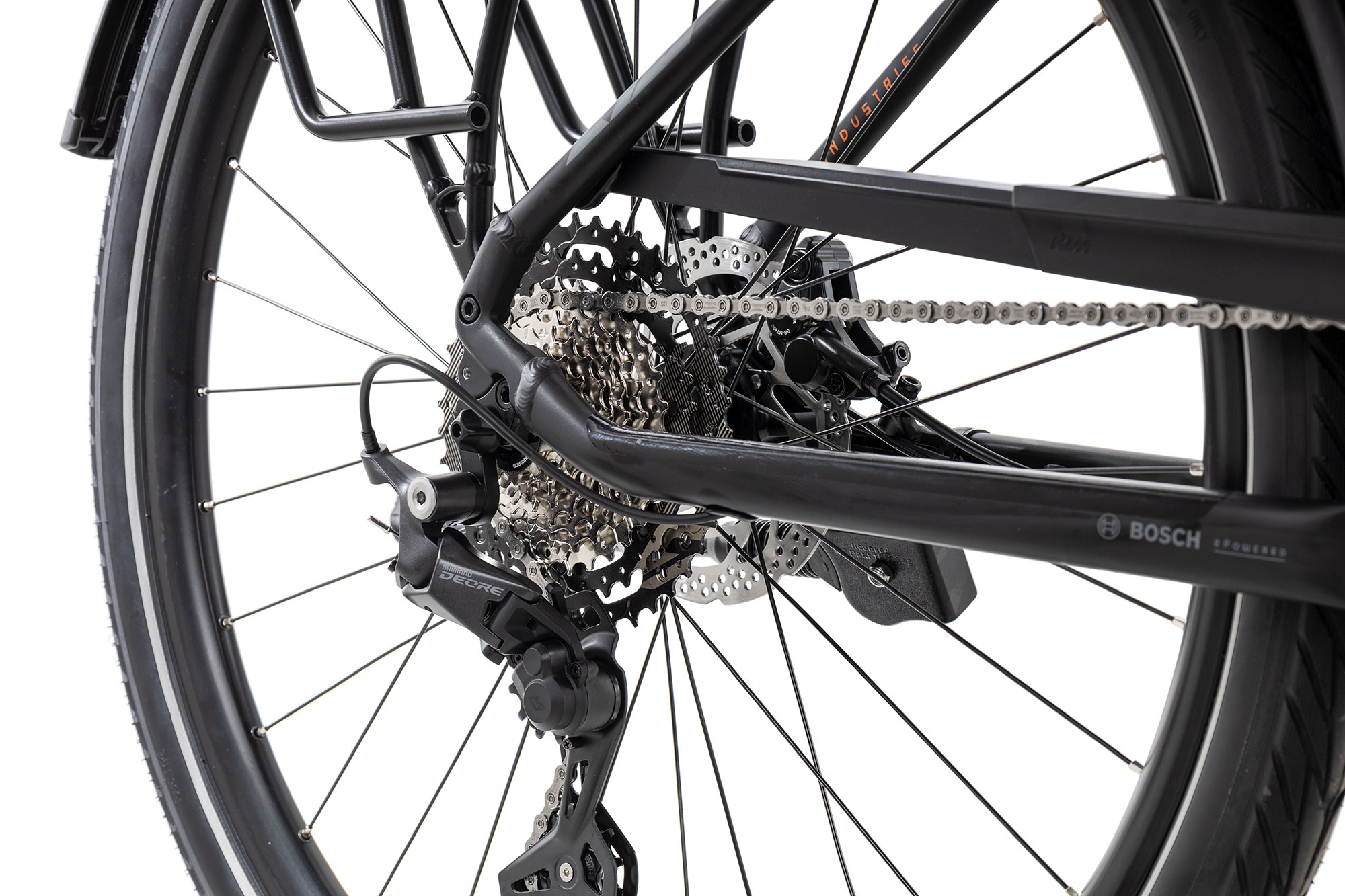 KTM MACINA STYLE 730 Wave 2025 56 cm | black matt/grey orange | 28 Zoll
