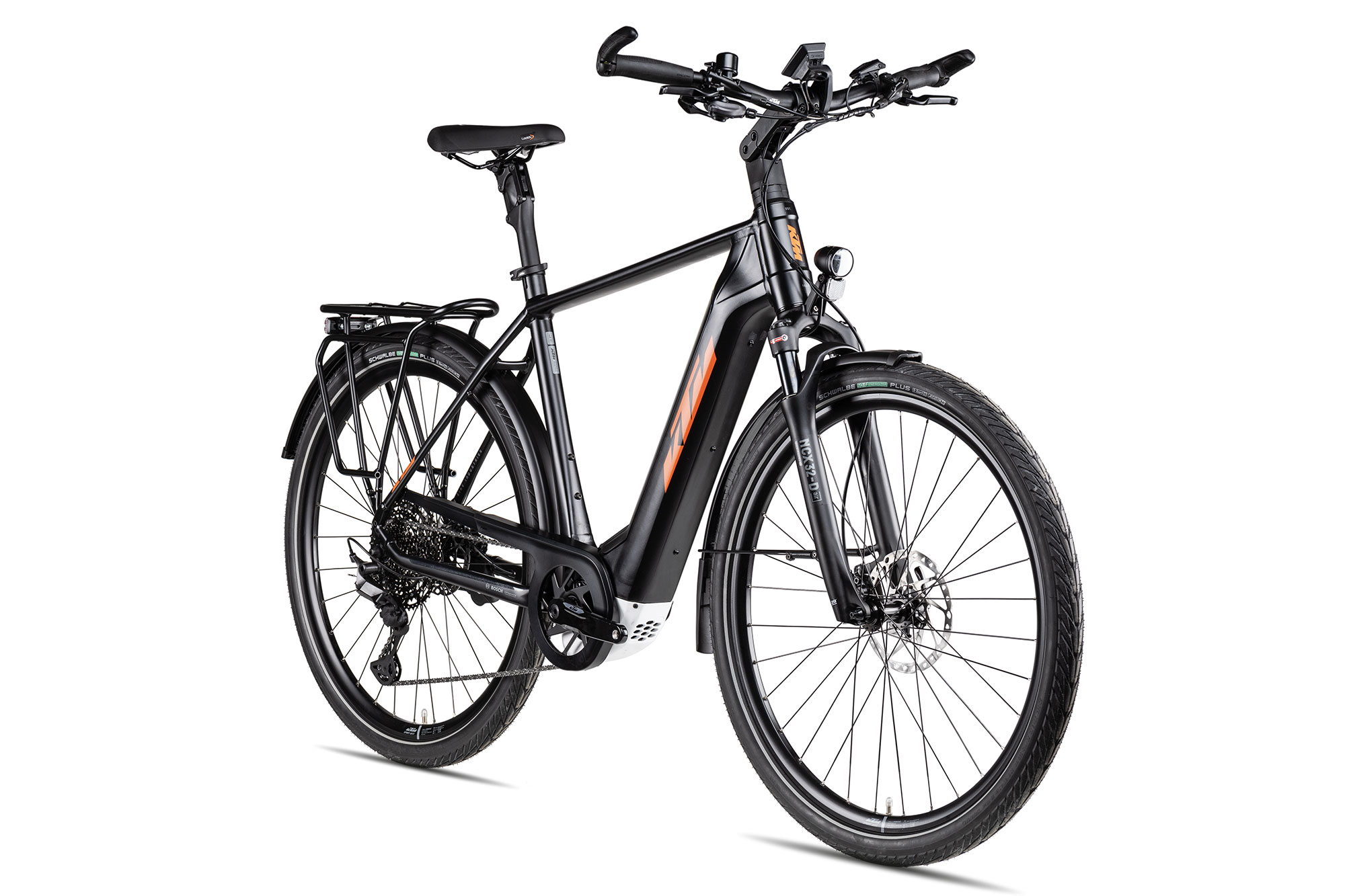KTM MACINA STYLE LTD PRO 46 cm | black matt/orange grey